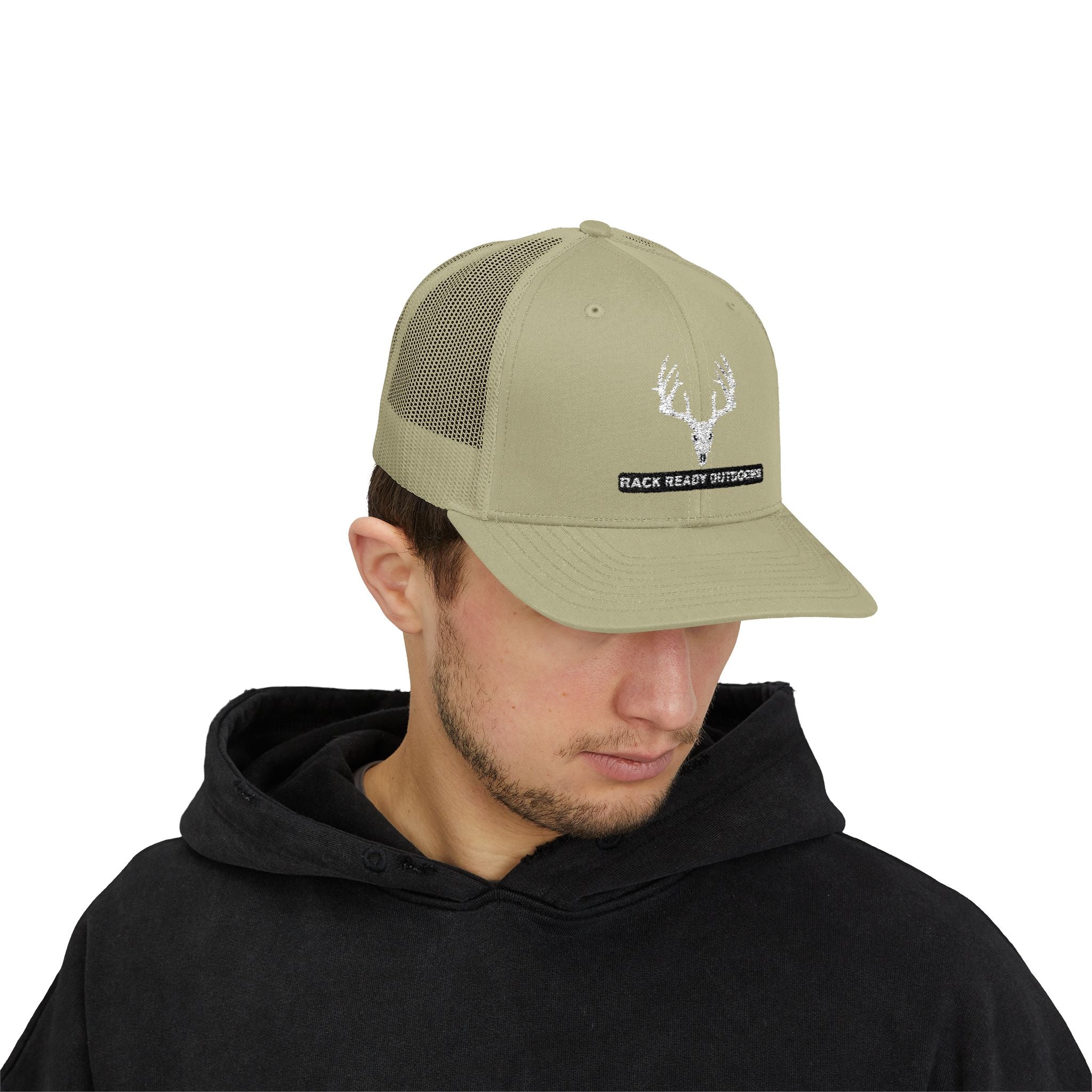 Buck Skull Snapback Hat
