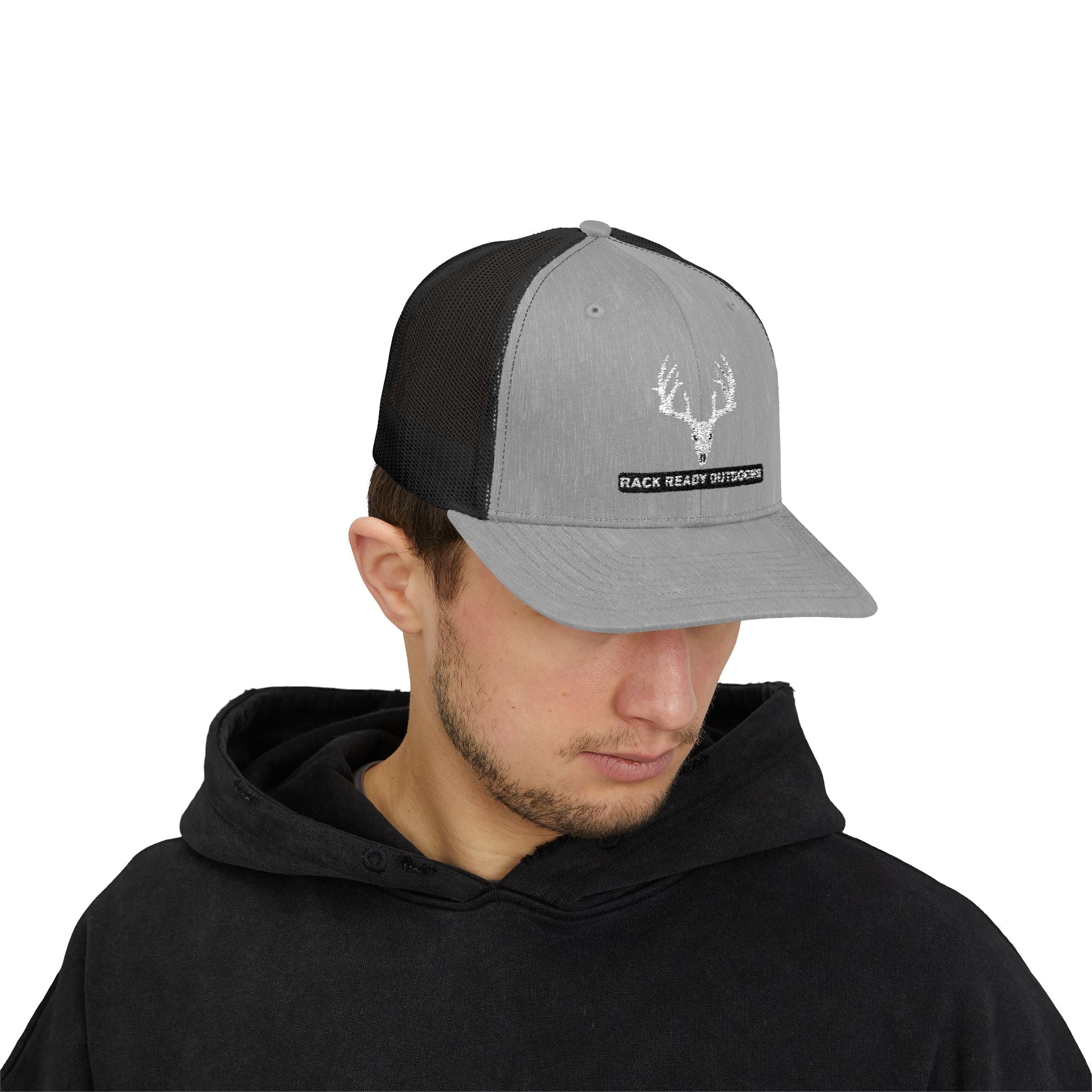 Buck Skull Snapback Hat