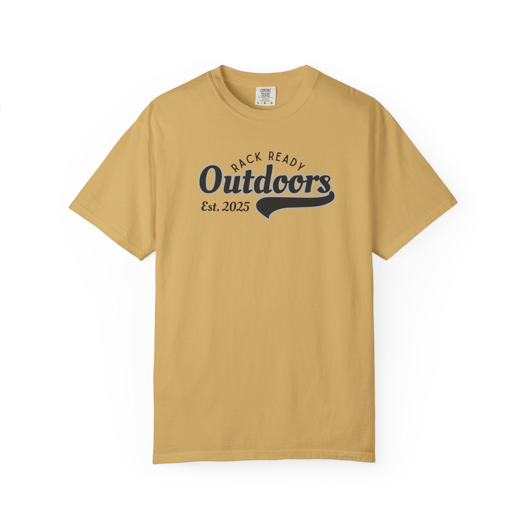 Rack Ready Outdoors Est. 2025 T-shirt