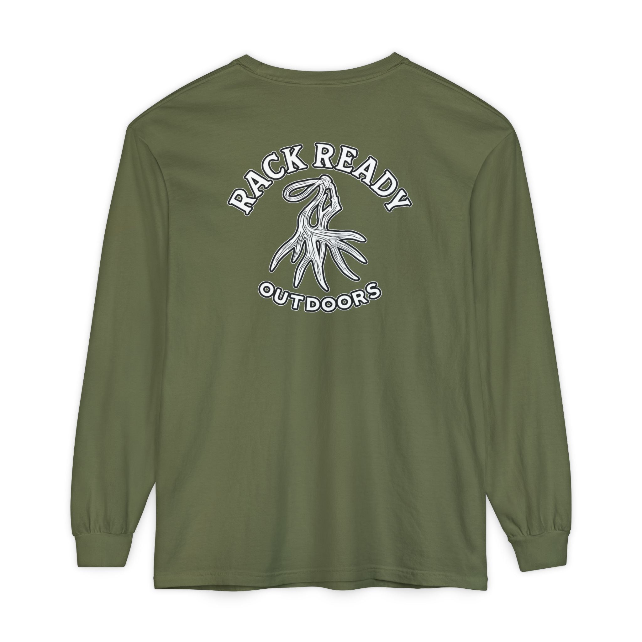 Rack Ready Outdoors Long Sleeve Logo Tee