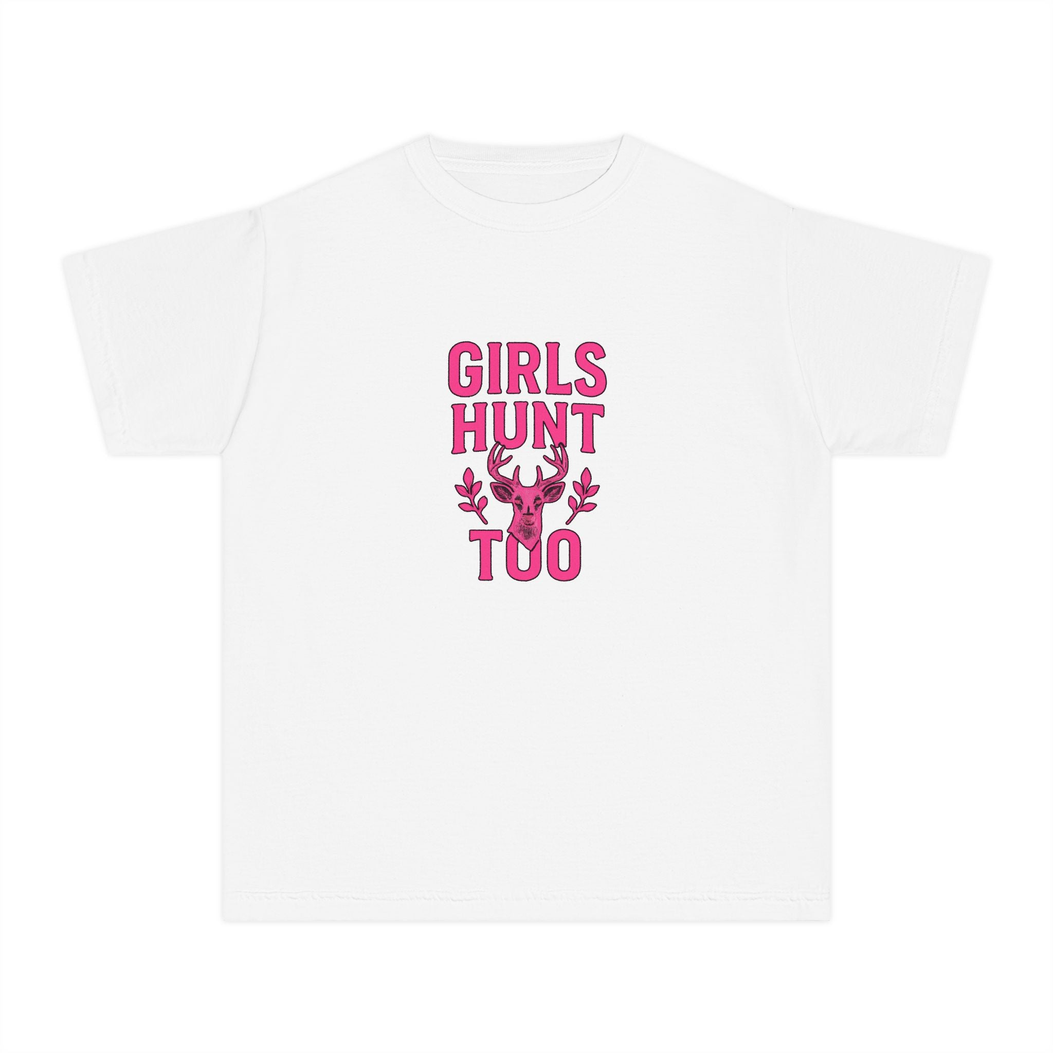 Girls Hunt Too Youth Tee