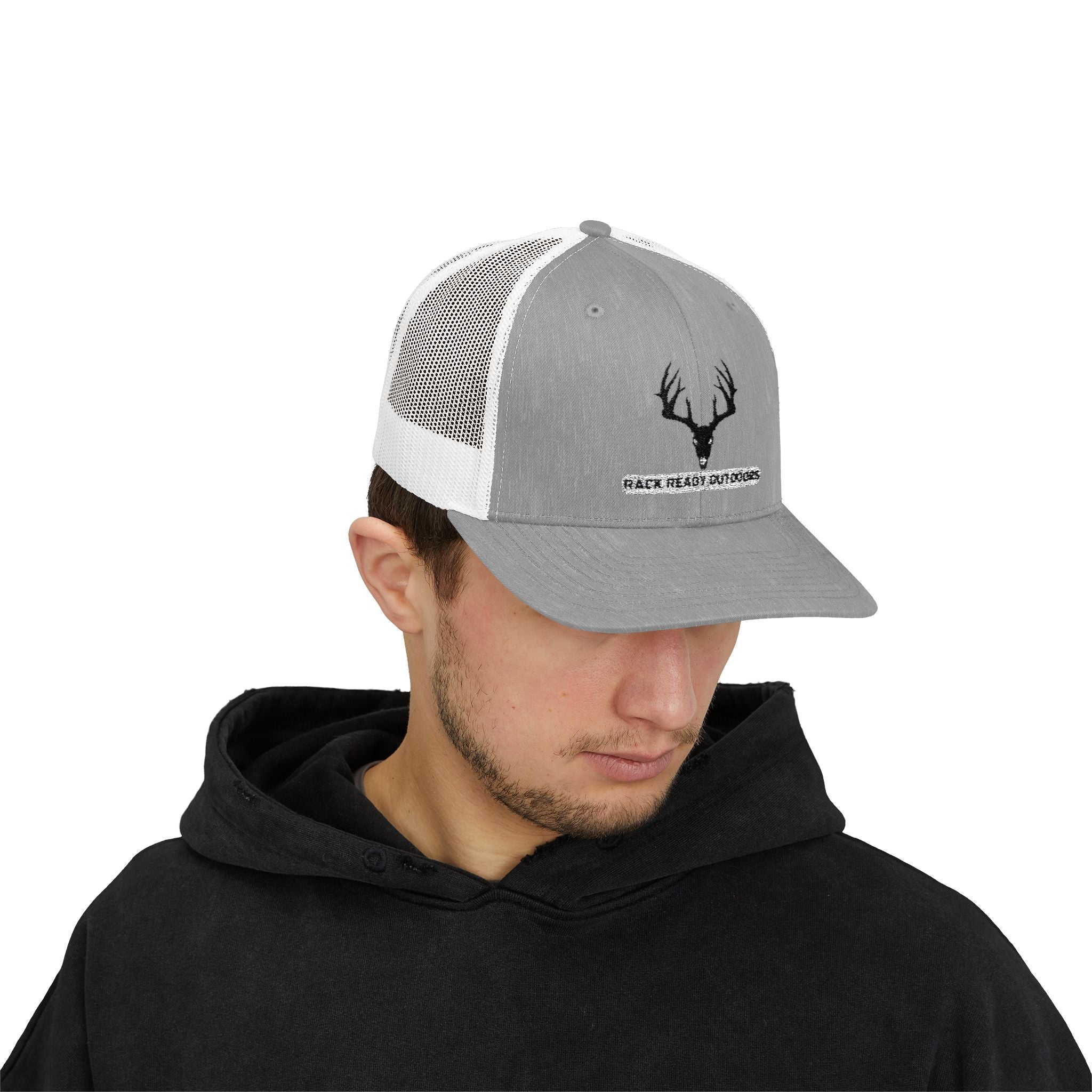 Buck Skull Snapback Hat