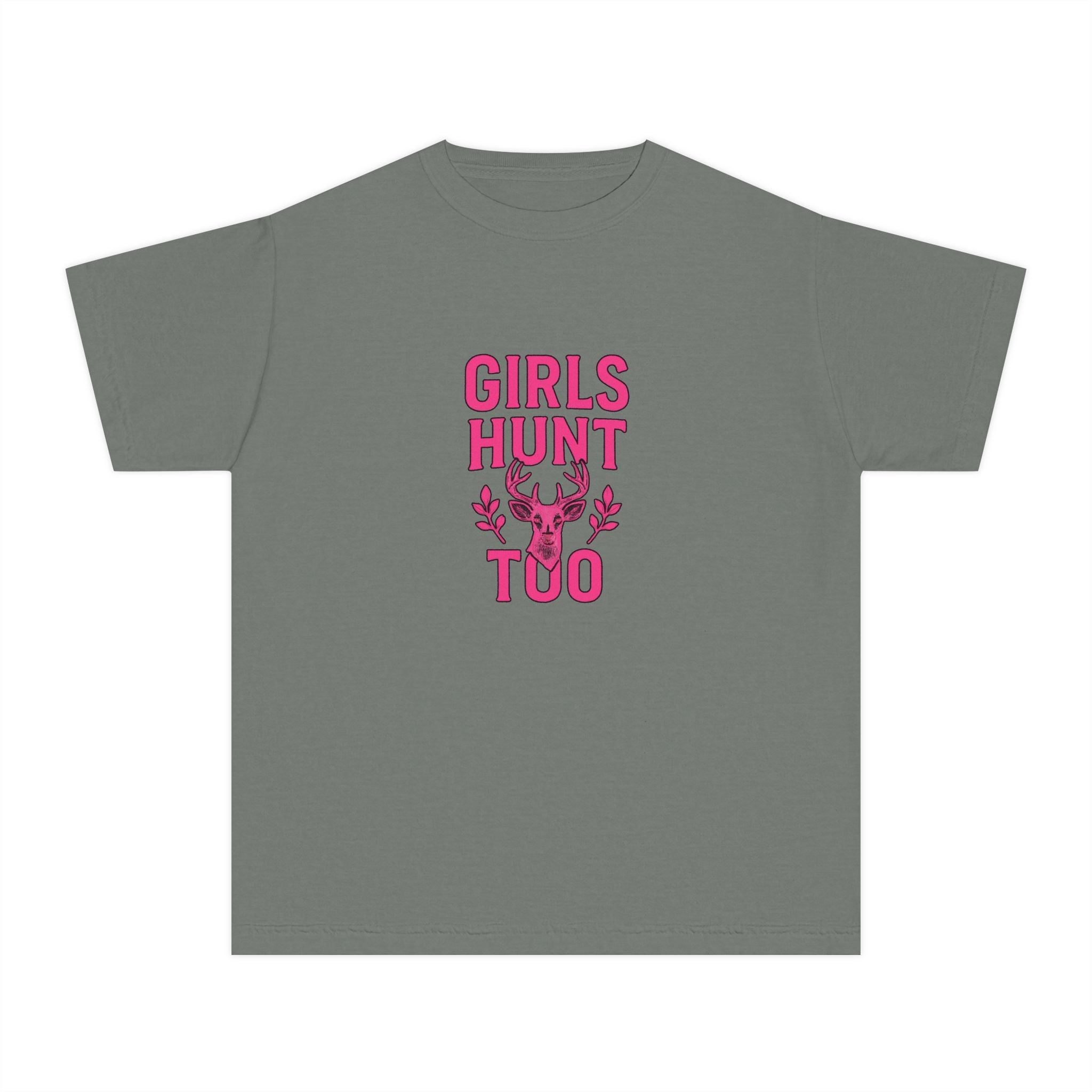 Girls Hunt Too Youth Tee