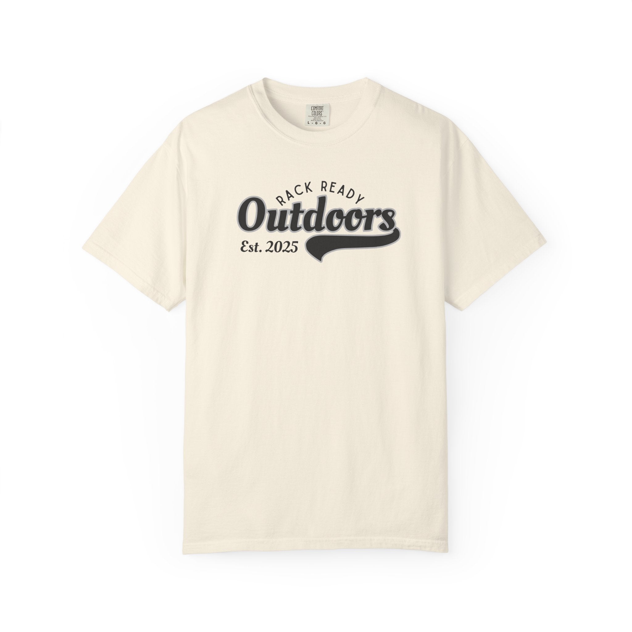 Rack Ready Outdoors Est. 2025 T-shirt
