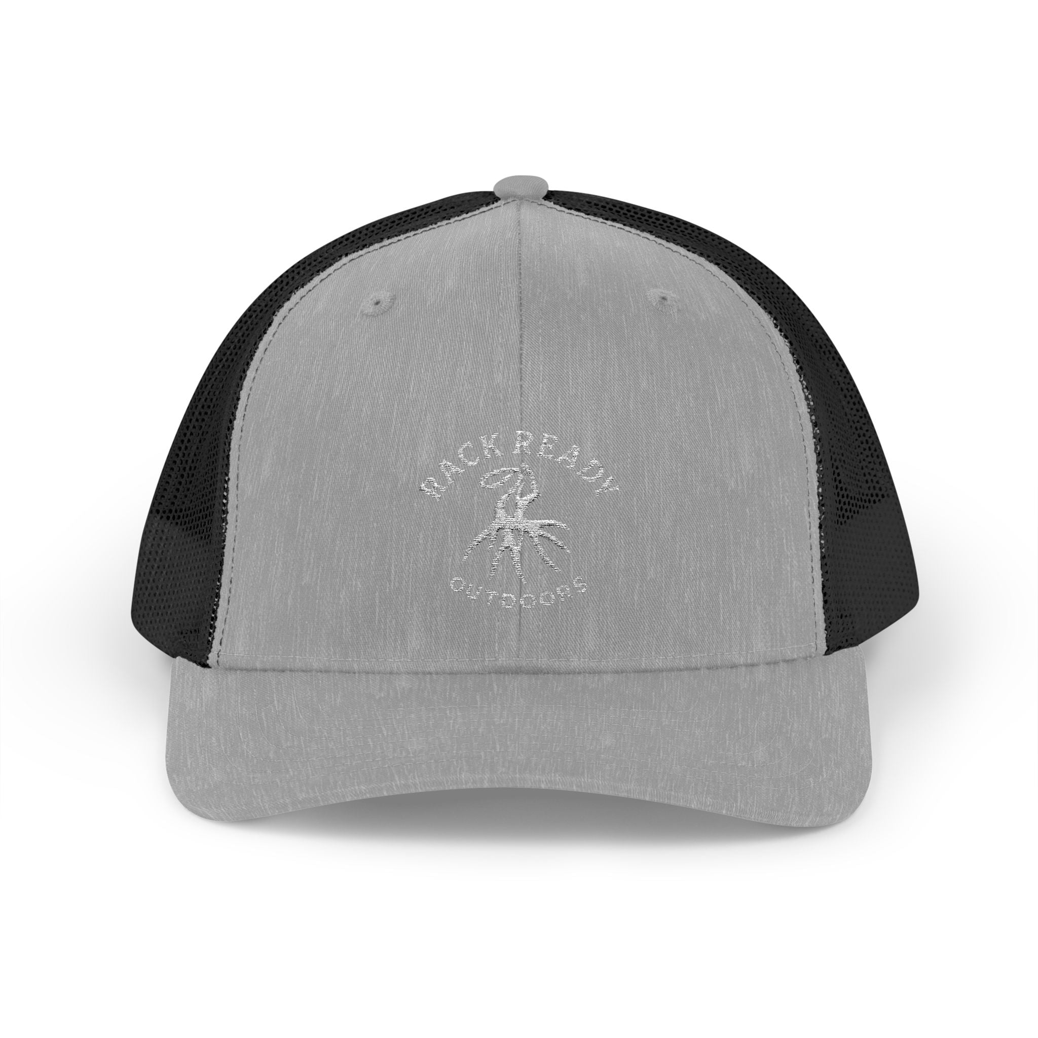 Rack Ready Outdoors - Snapback Hat White Stitch