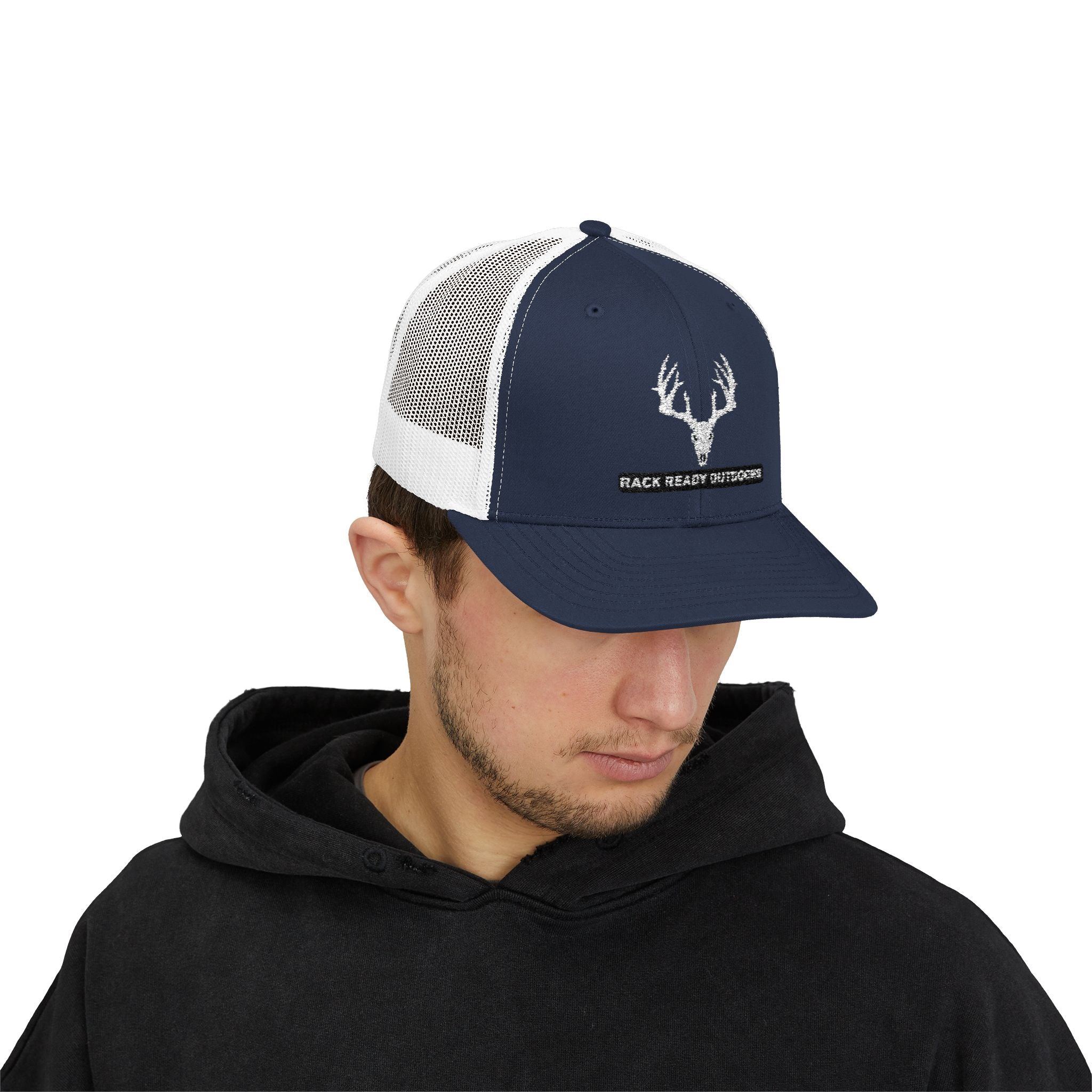 Buck Skull Snapback Hat