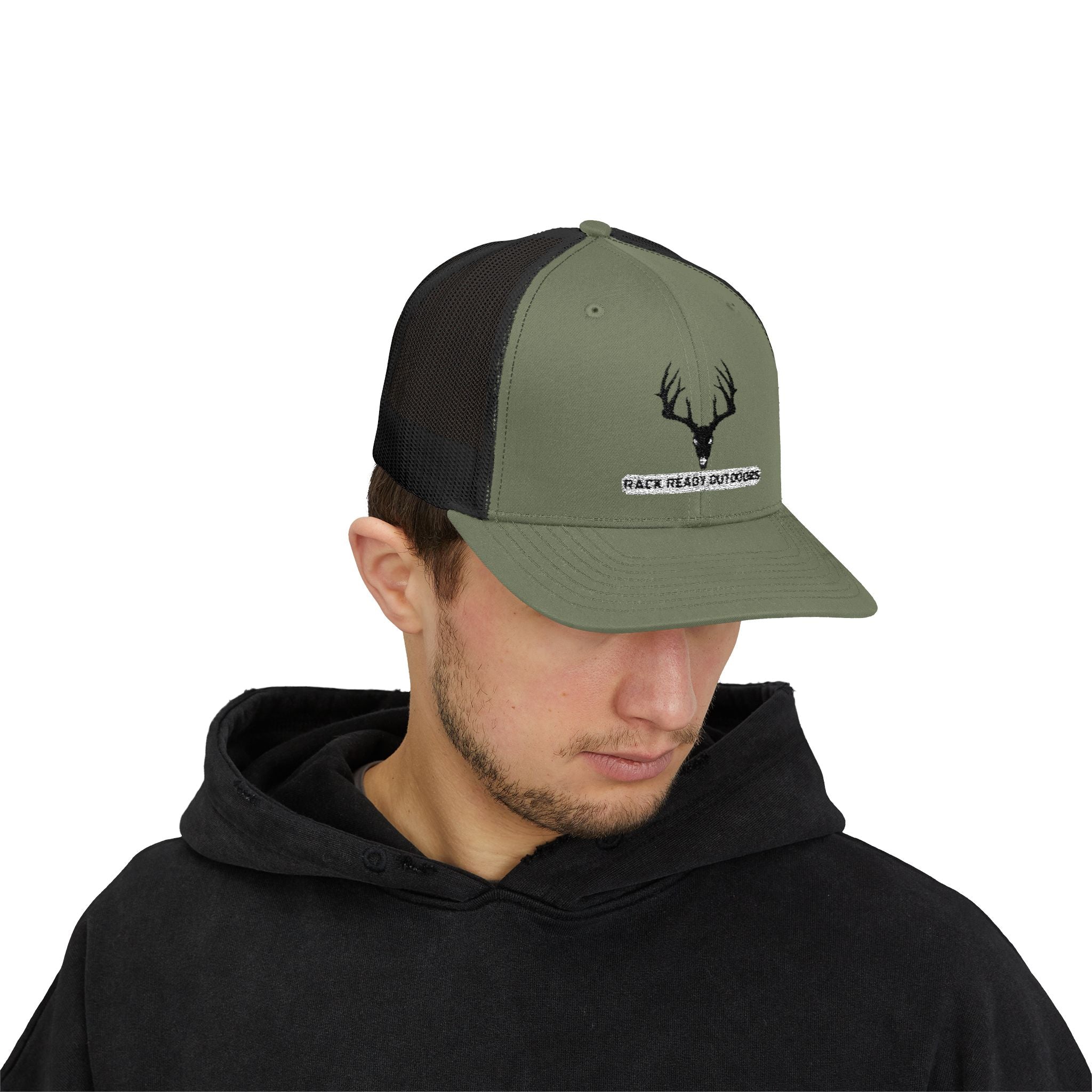 Buck Skull Snapback Hat
