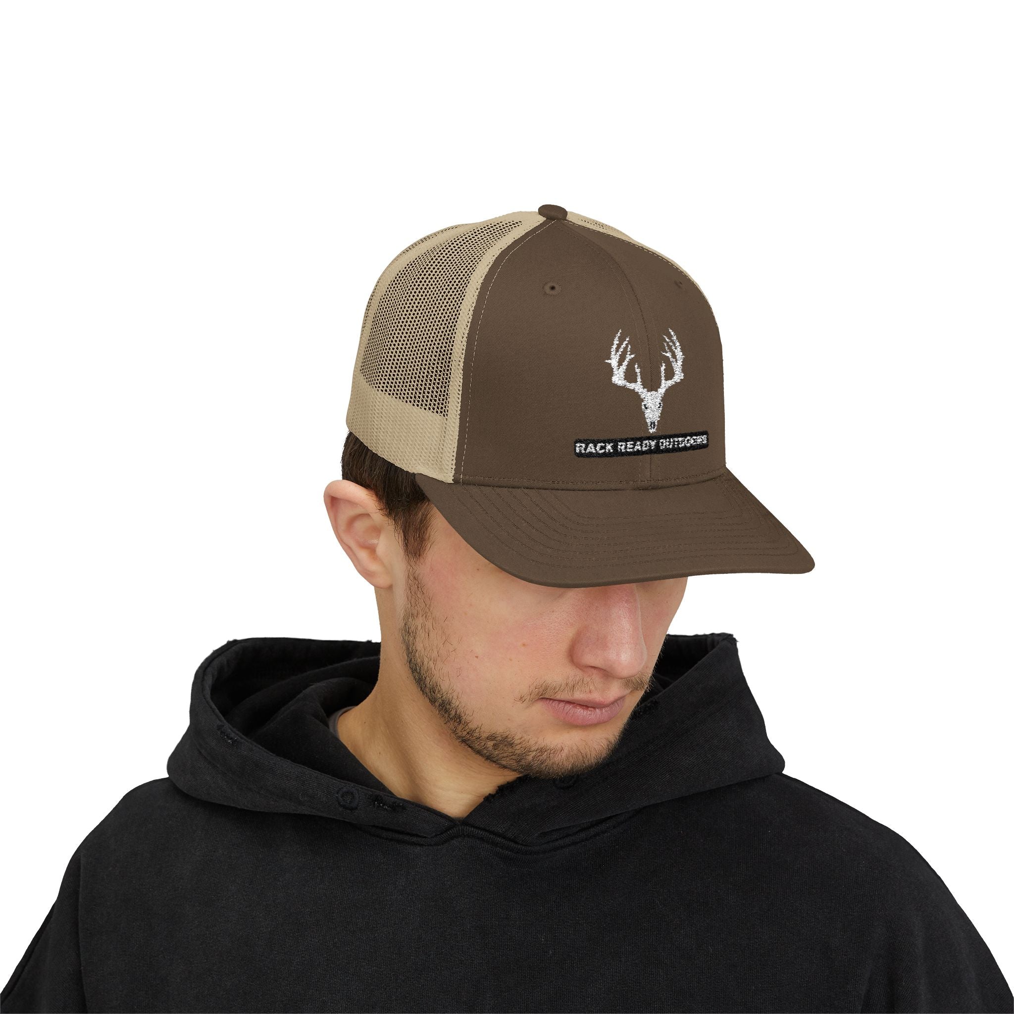 Buck Skull Snapback Hat