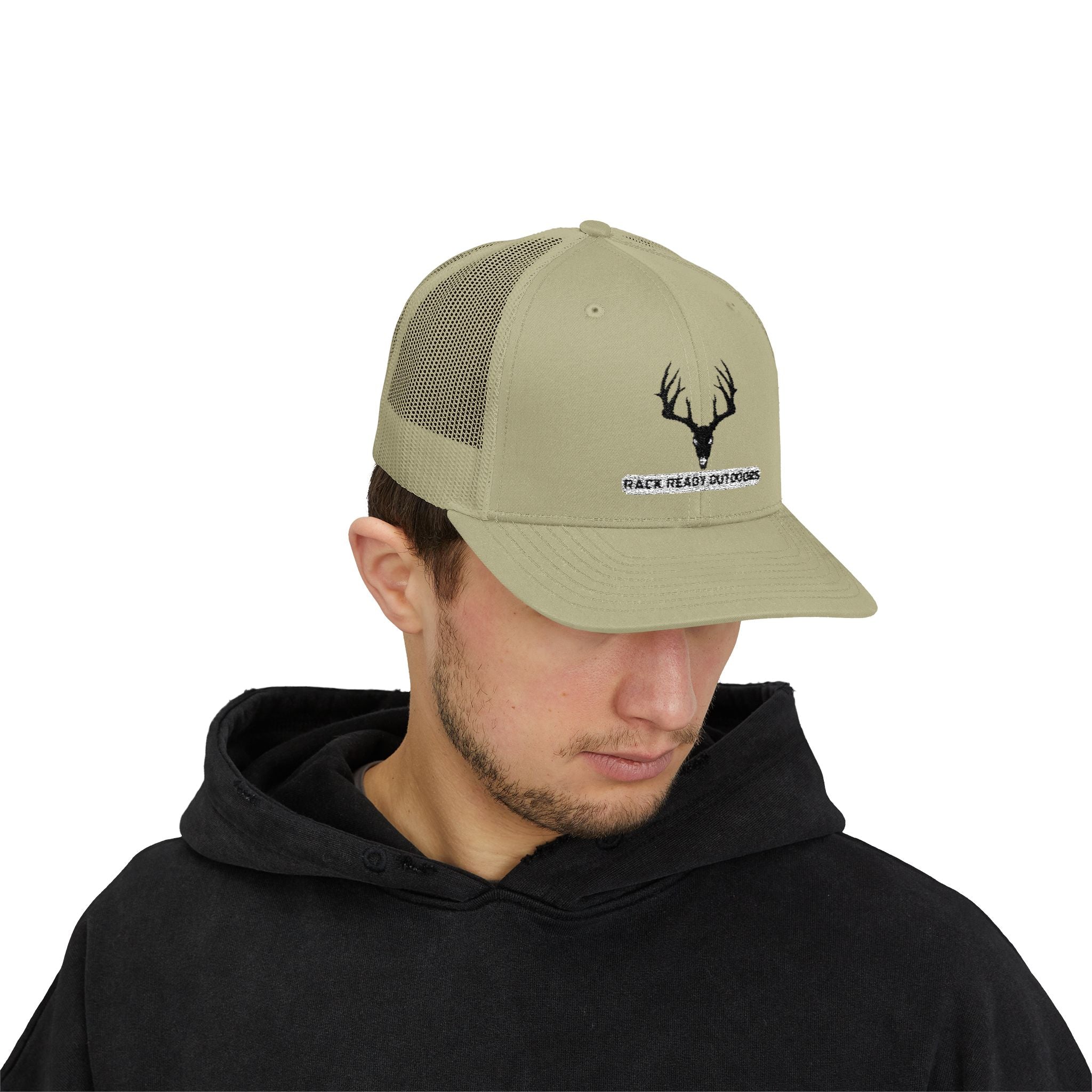 Buck Skull Snapback Hat