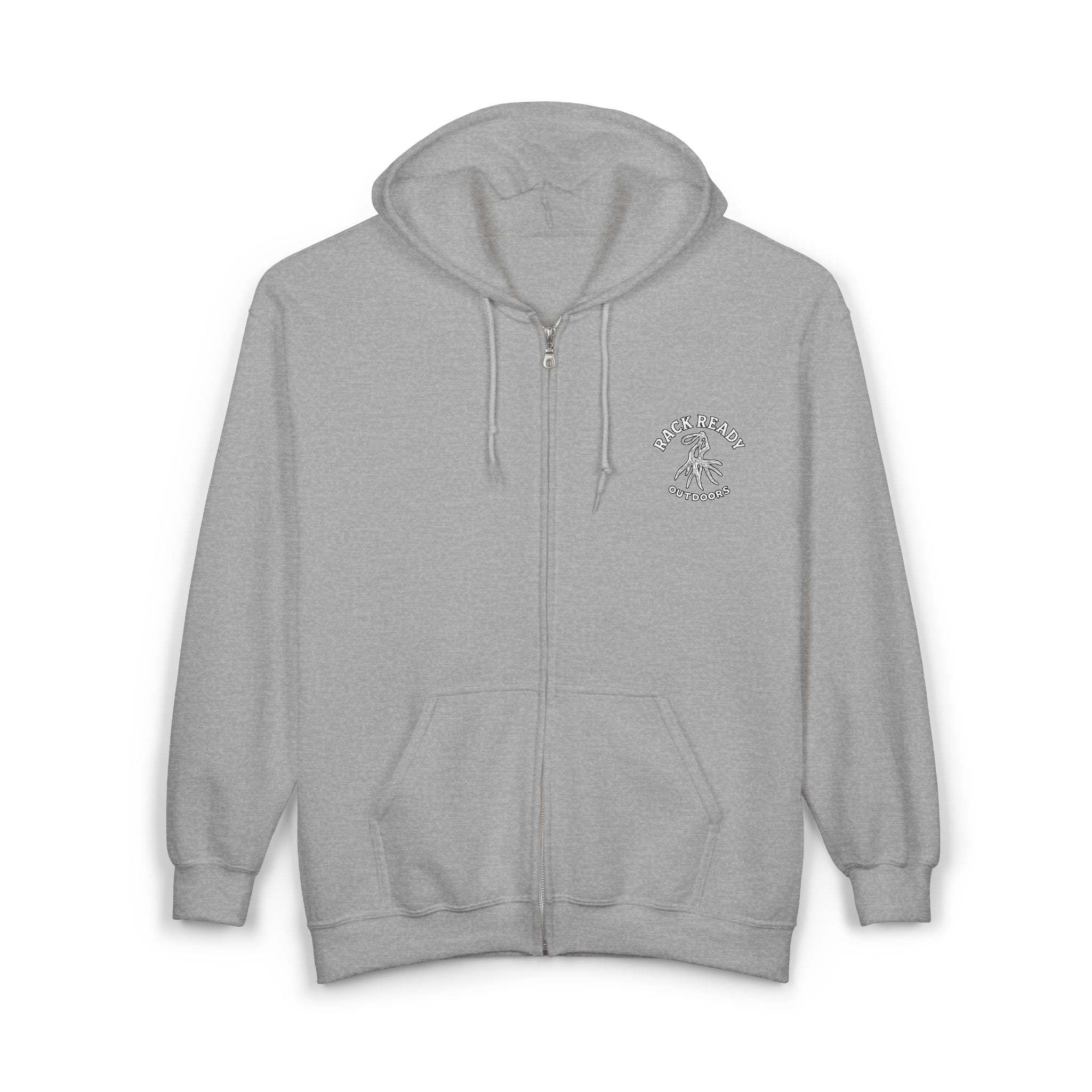 RRO Logo - Full Zip Hooded Sweatshirt