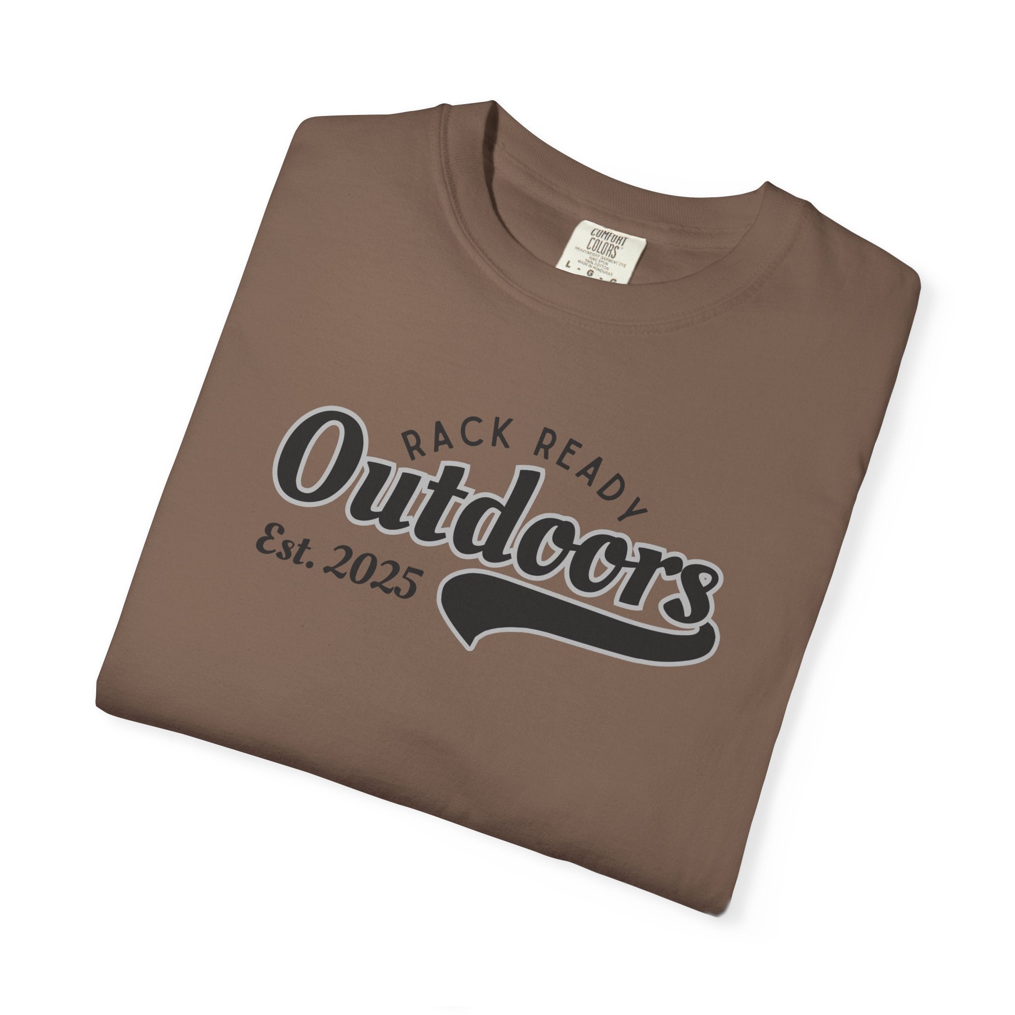 Rack Ready Outdoors Est. 2025 T-shirt