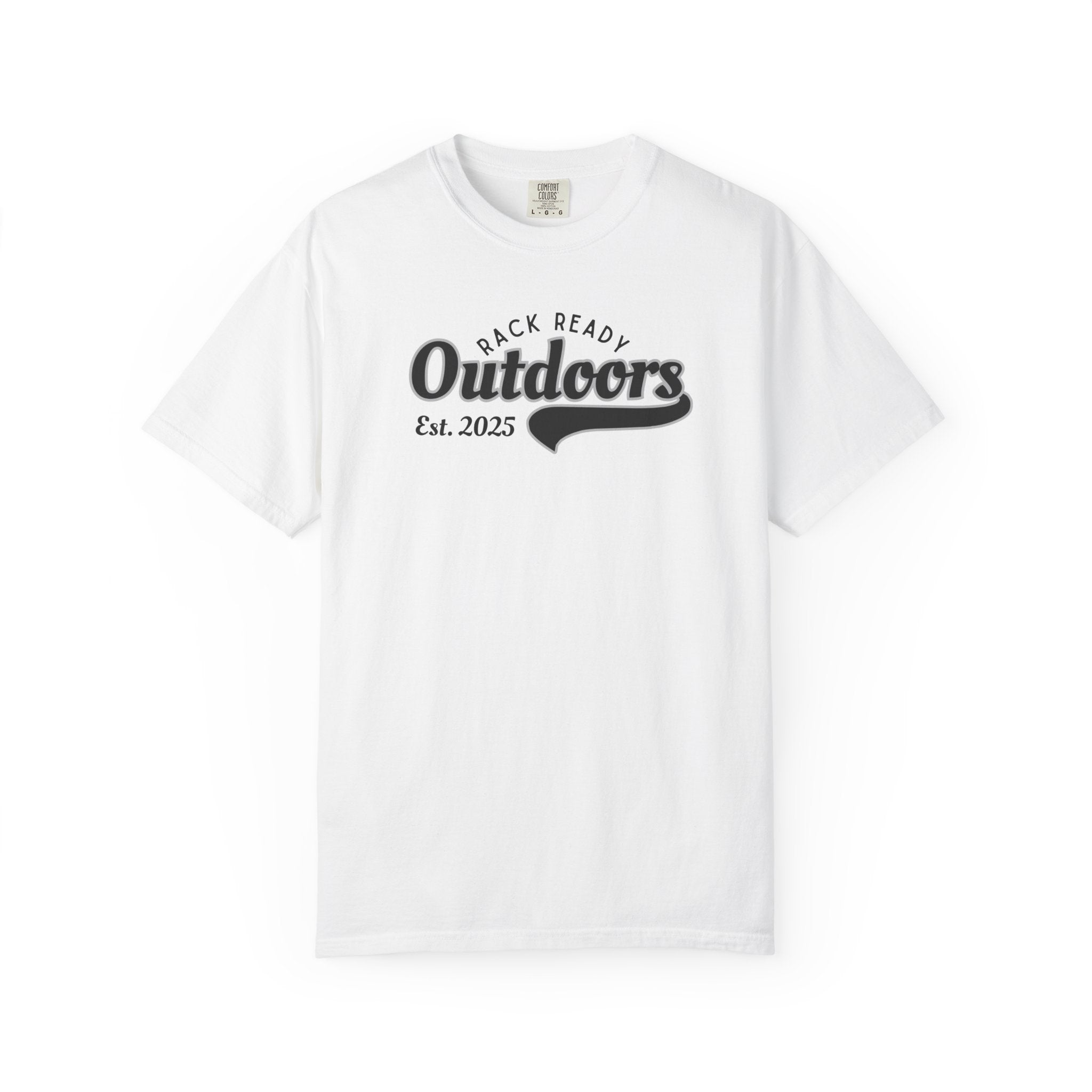 Rack Ready Outdoors Est. 2025 T-shirt