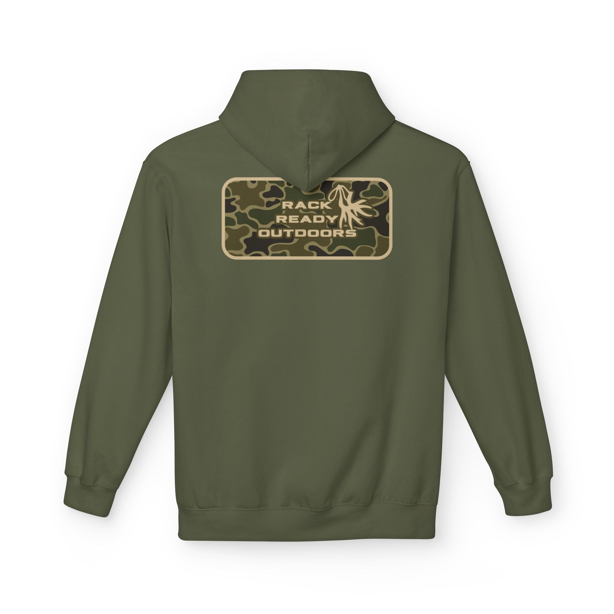 Rack Ready Outdoors Camo Logo Hoodie