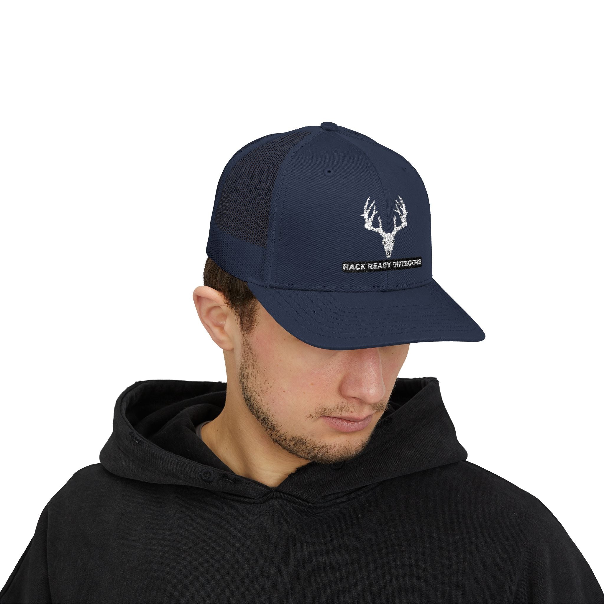 Buck Skull Snapback Hat