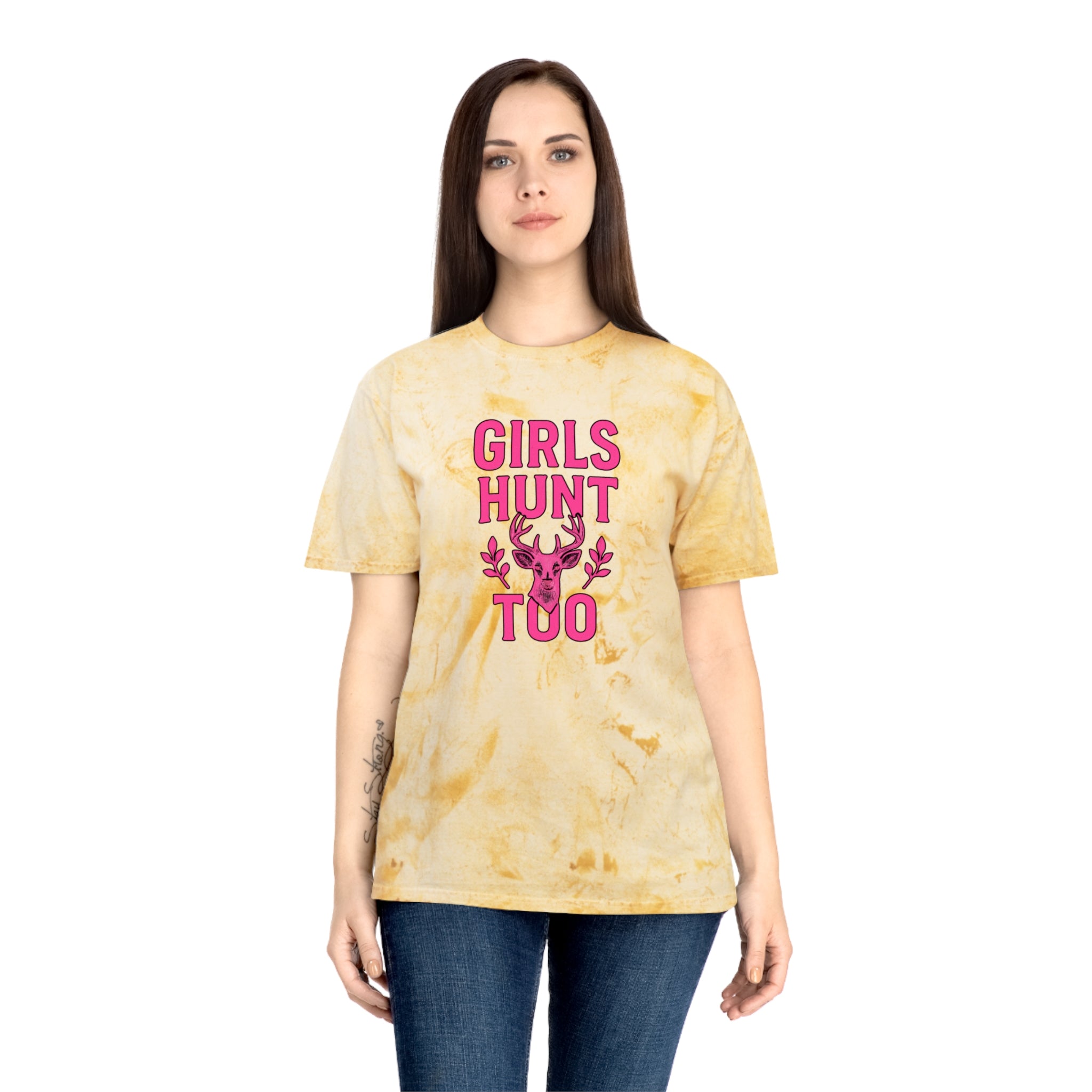 Girls Hunt Too Color Blast T-Shirt