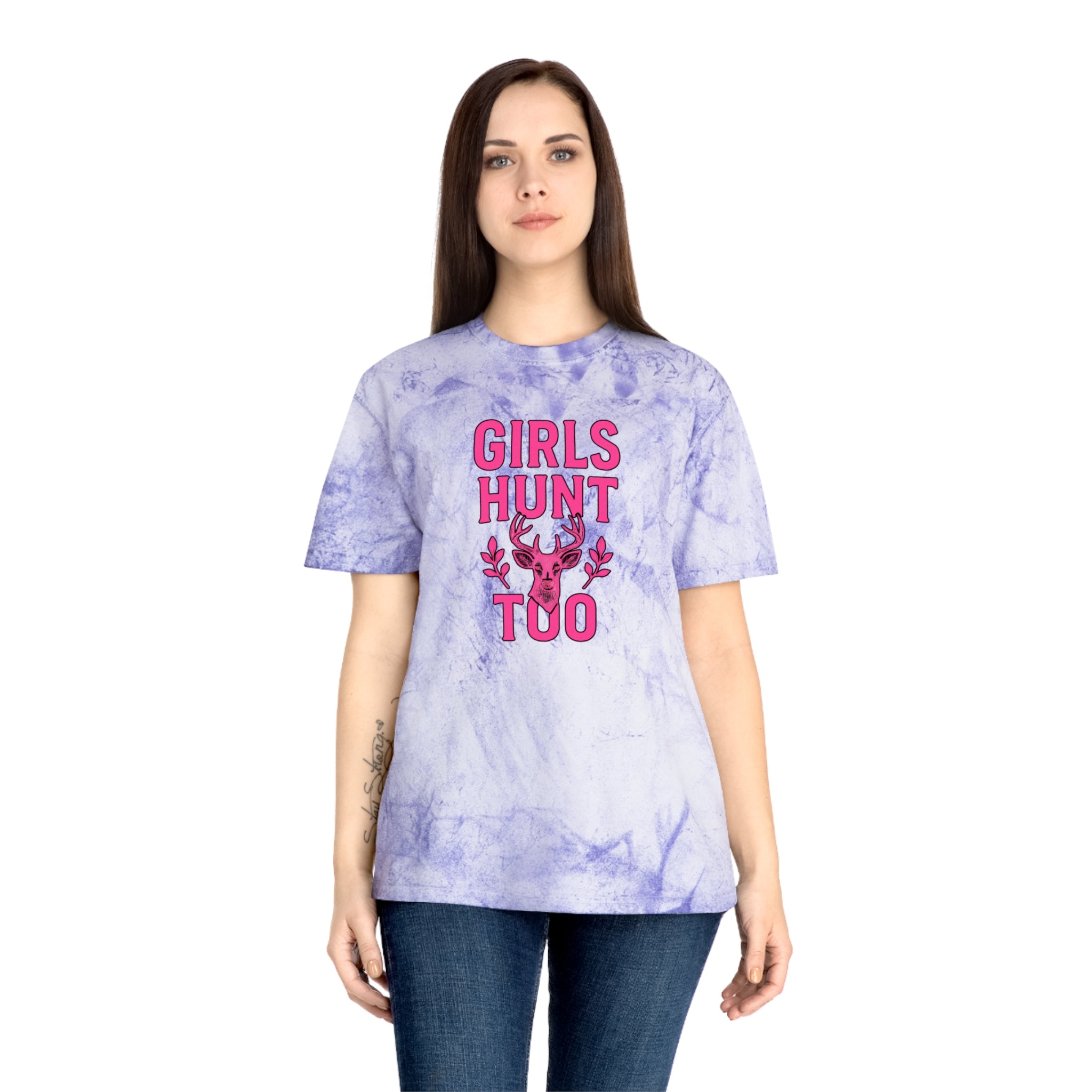 Girls Hunt Too Color Blast T-Shirt