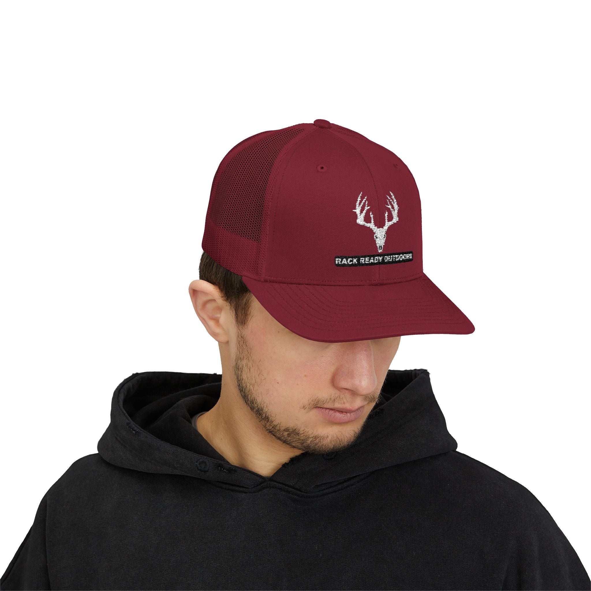 Buck Skull Snapback Hat
