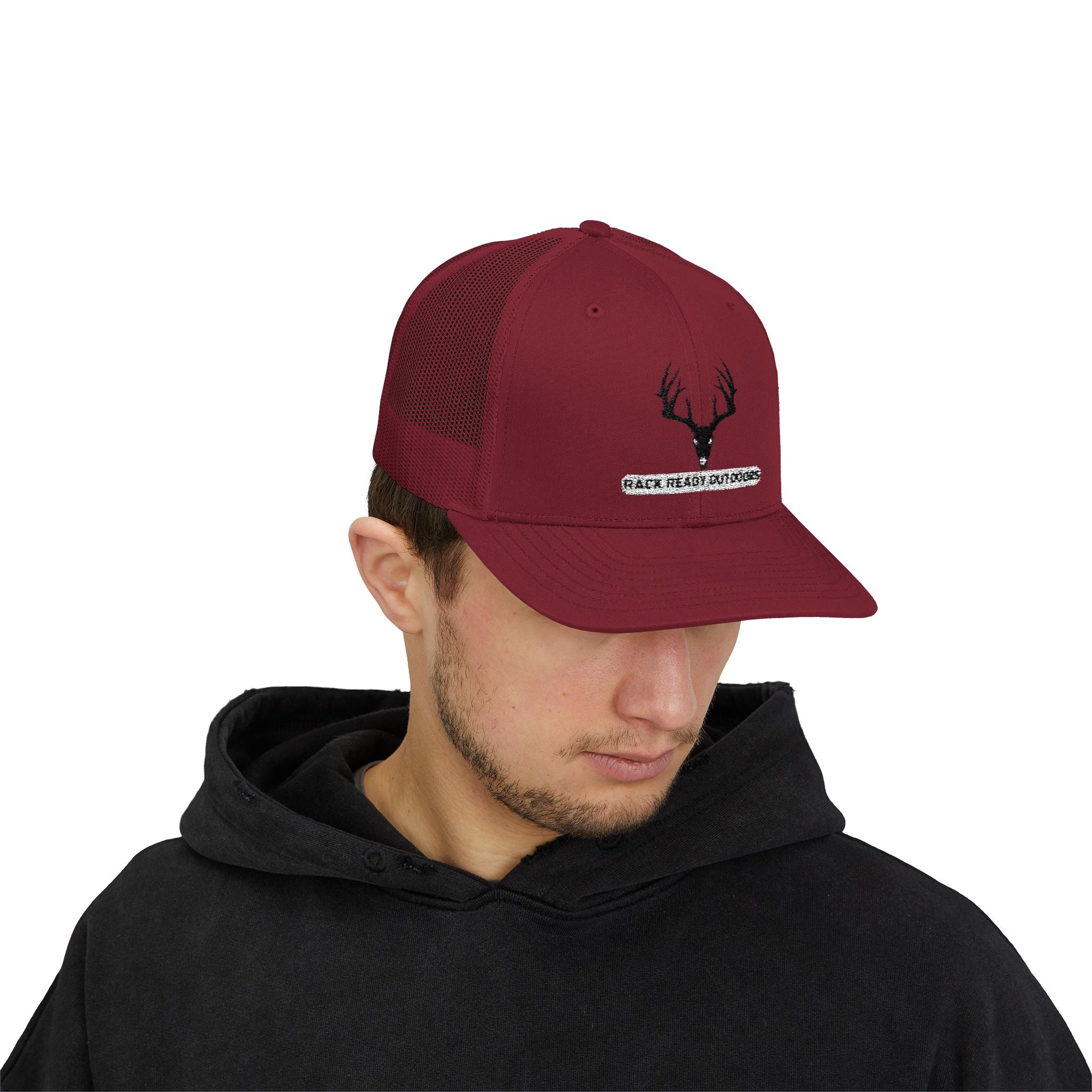 Buck Skull Snapback Hat