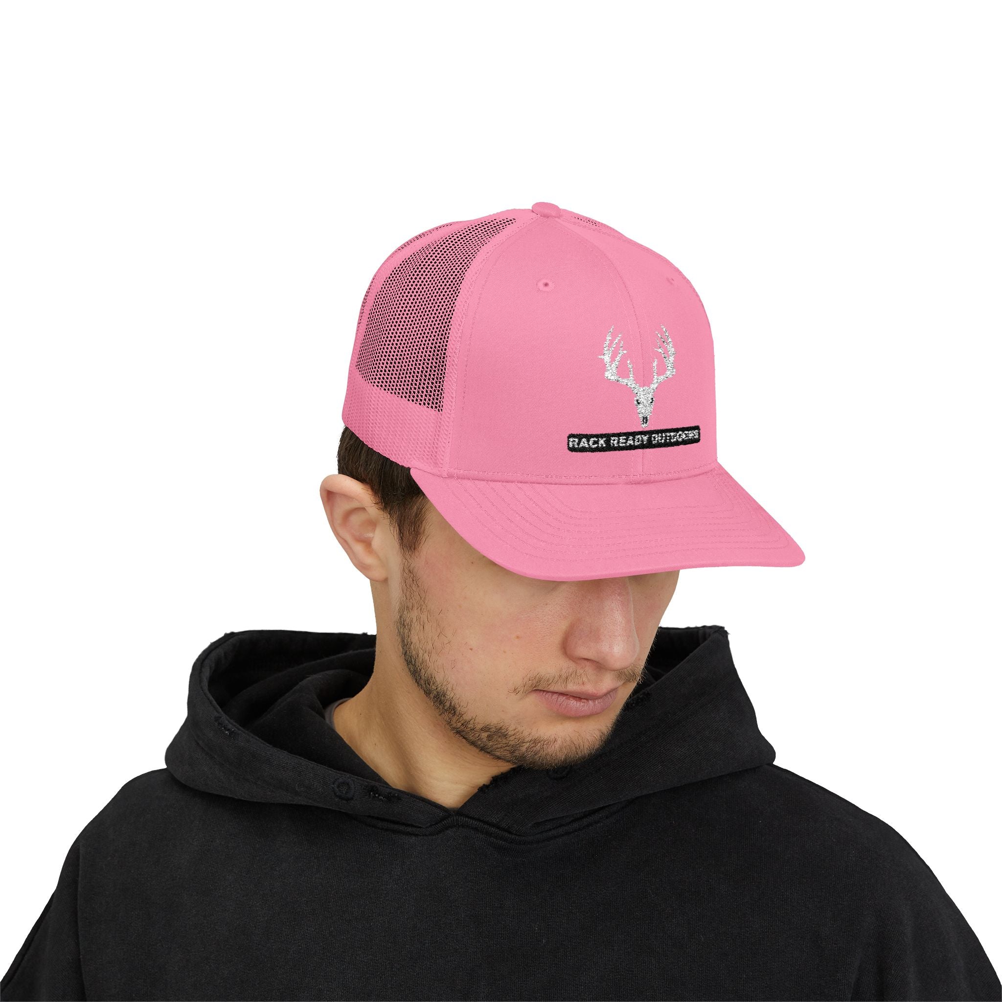 Buck Skull Snapback Hat