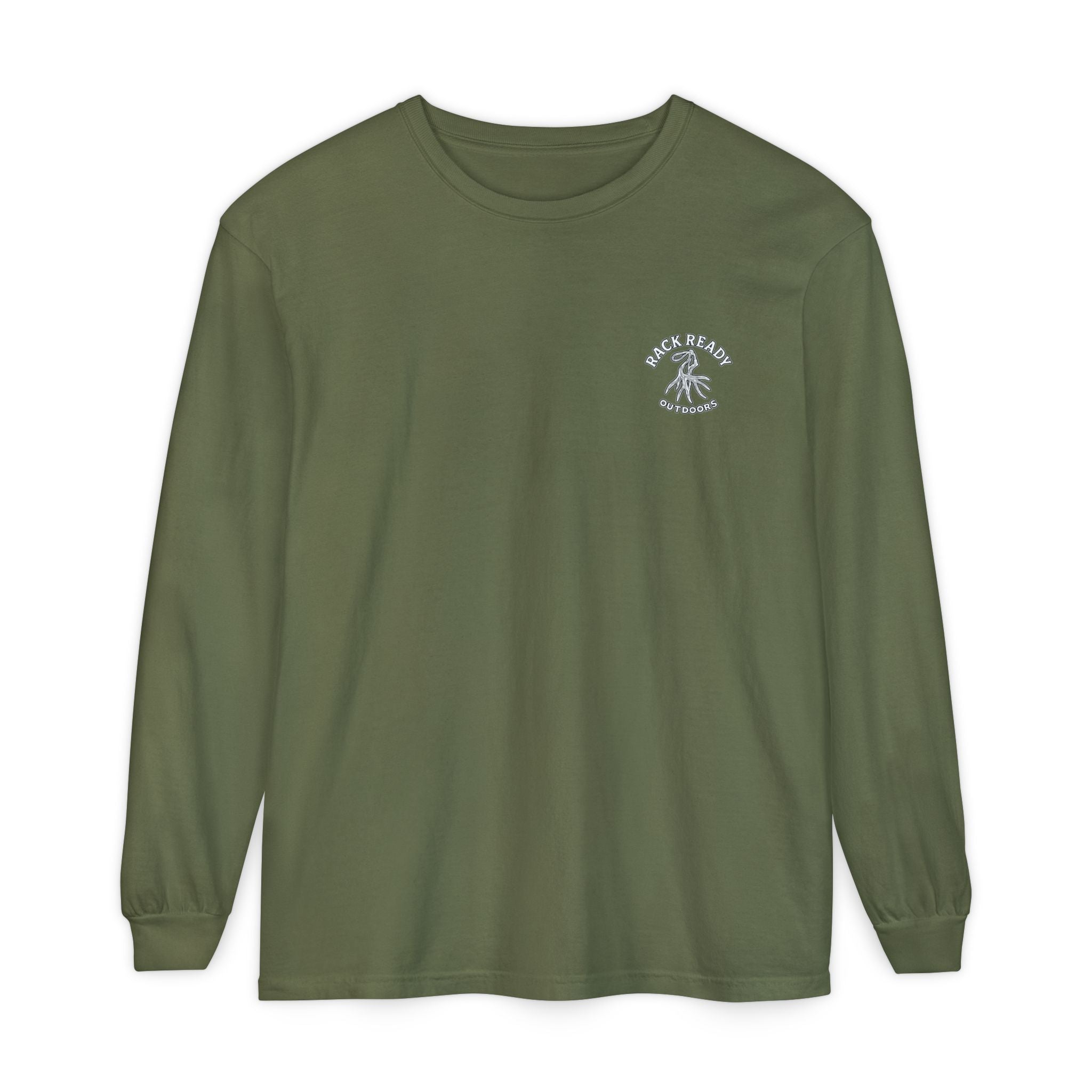 Rack Ready Outdoors Long Sleeve Logo Tee