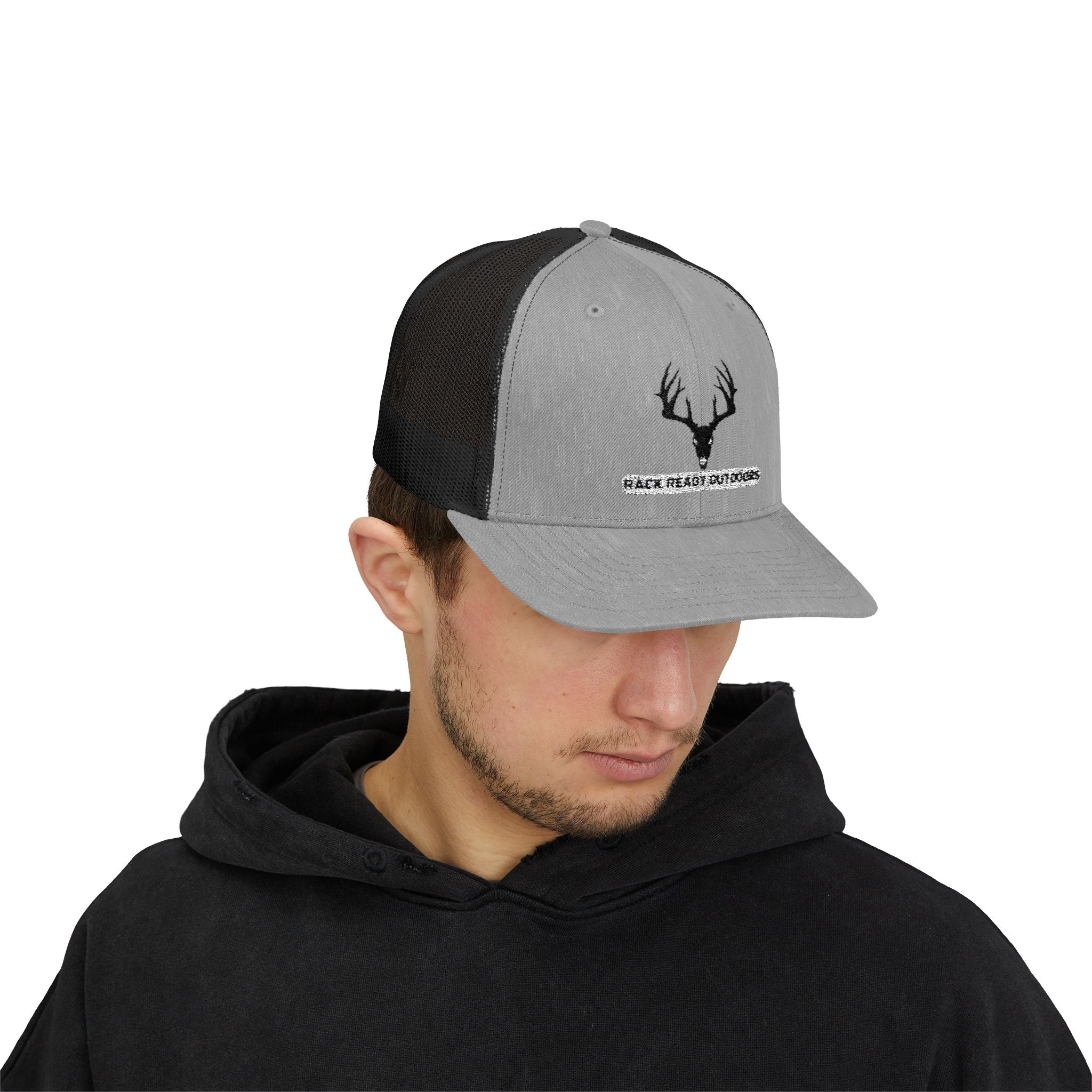 Buck Skull Snapback Hat