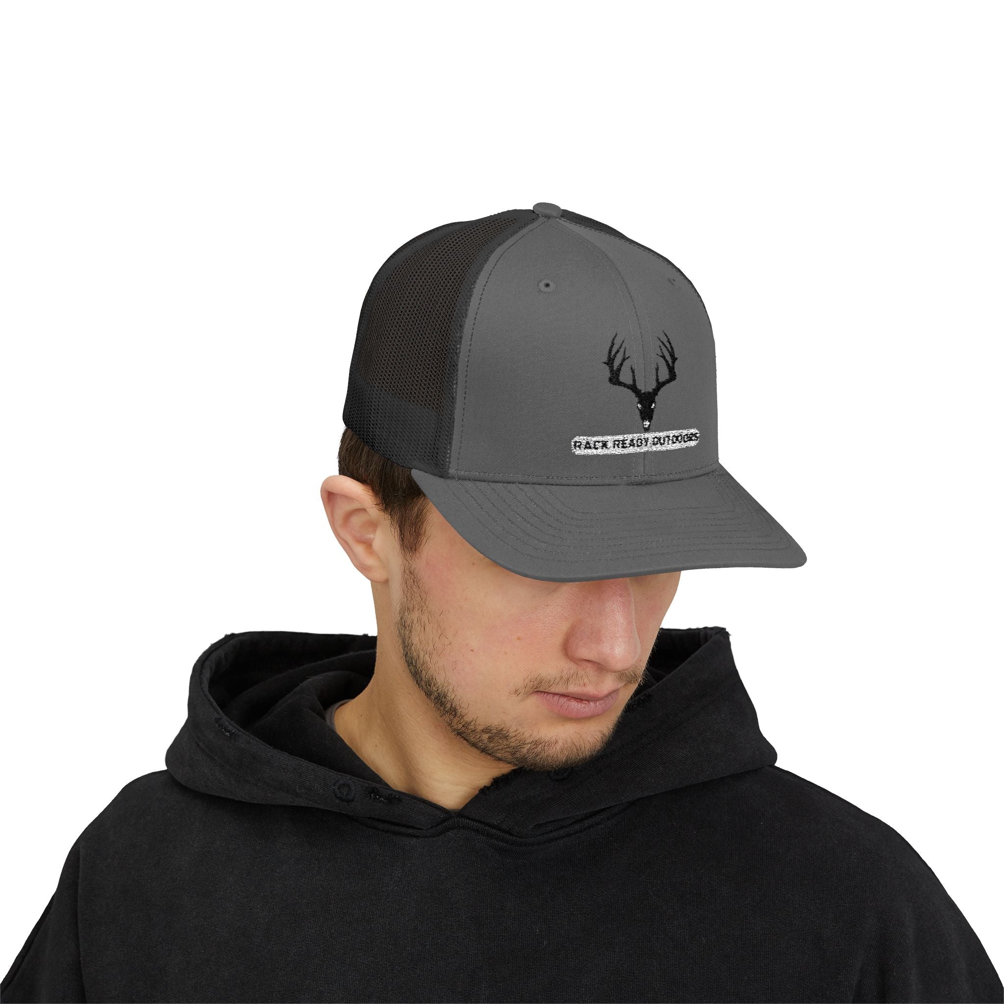 Buck Skull Snapback Hat