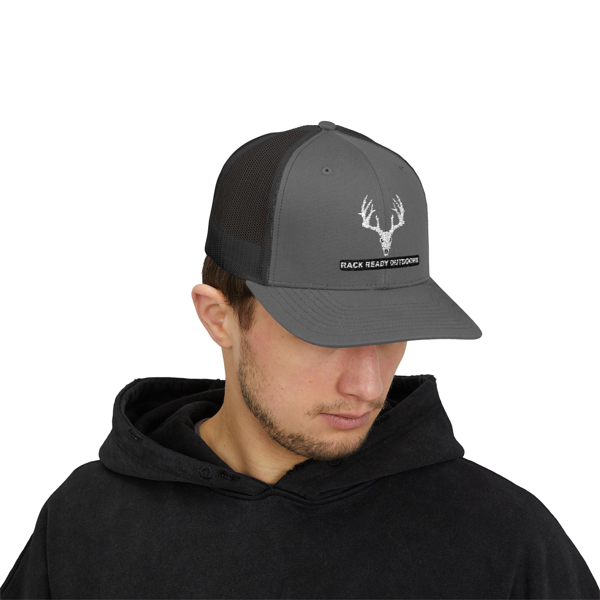 Buck Skull Snapback Hat