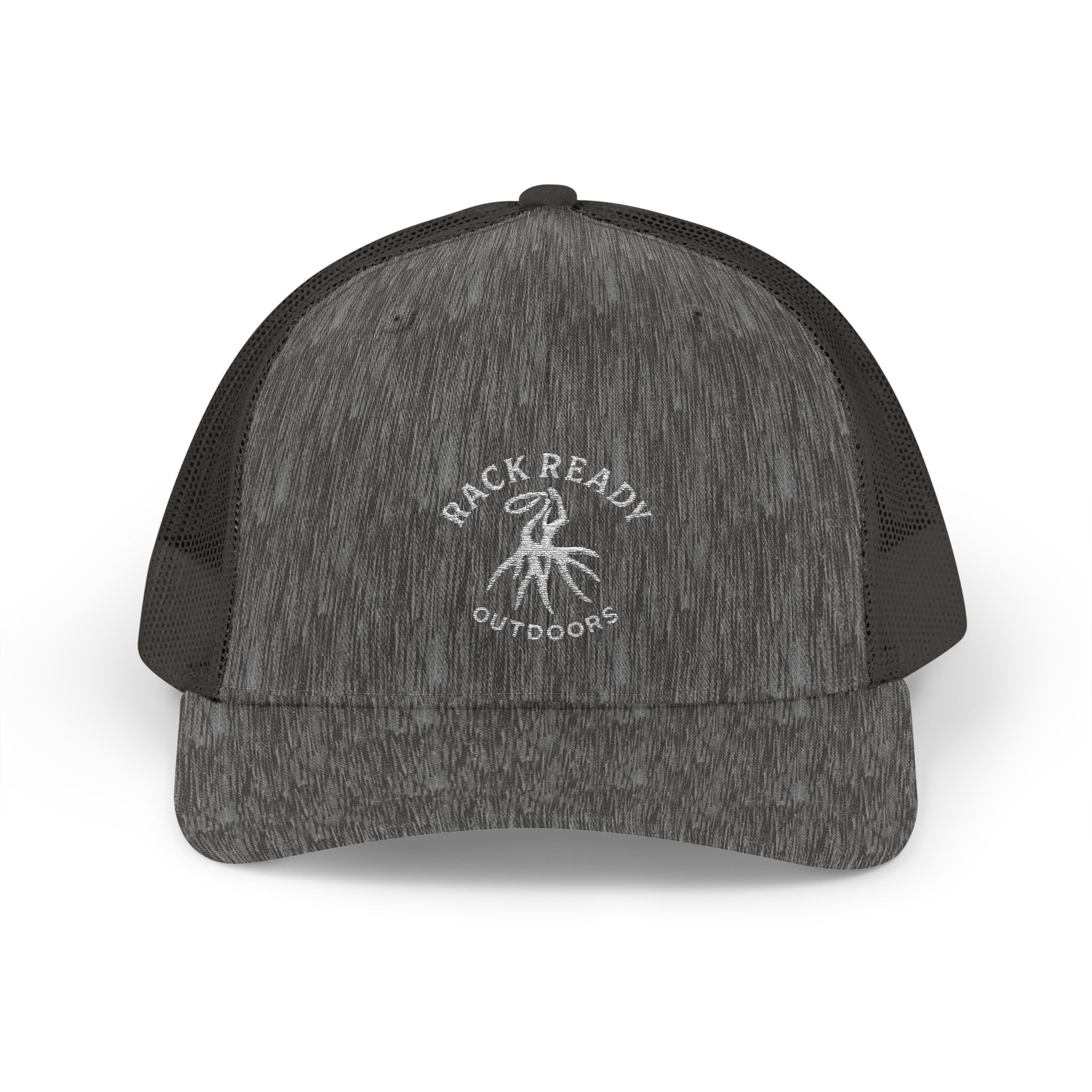Rack Ready Outdoors - Snapback Hat White Stitch