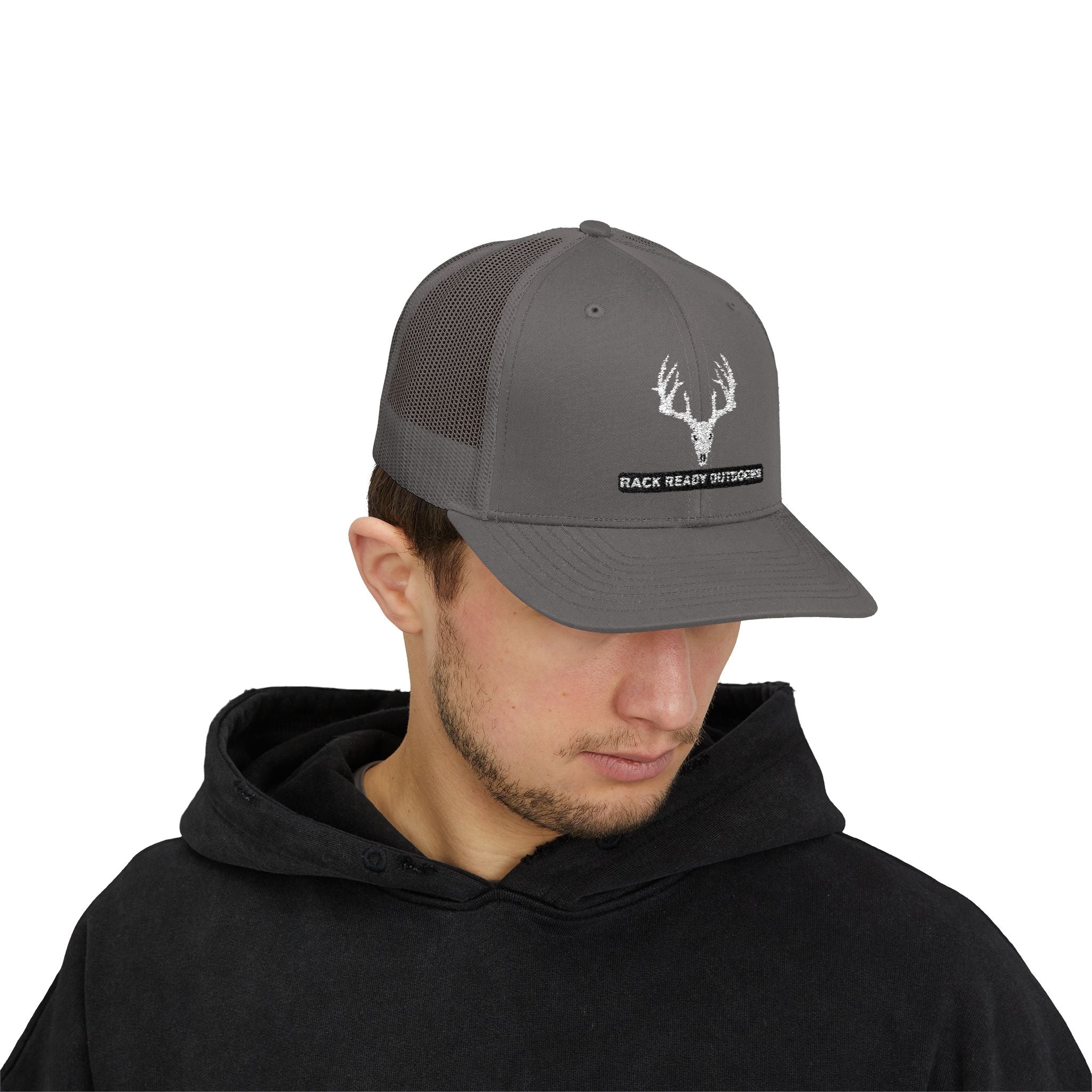 Buck Skull Snapback Hat