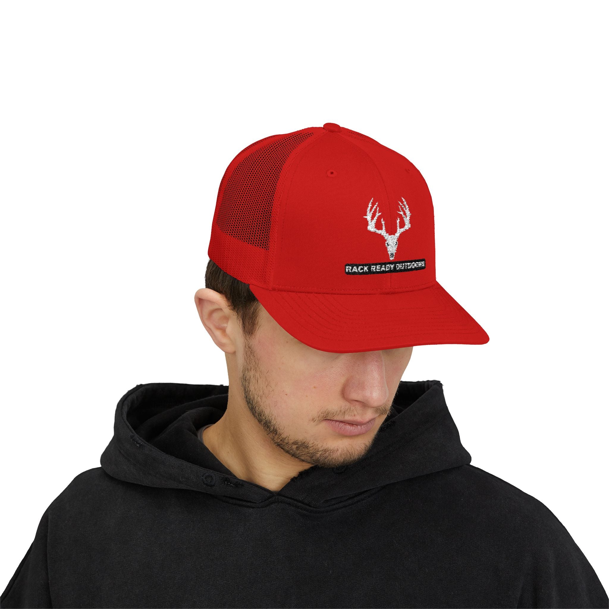 Buck Skull Snapback Hat