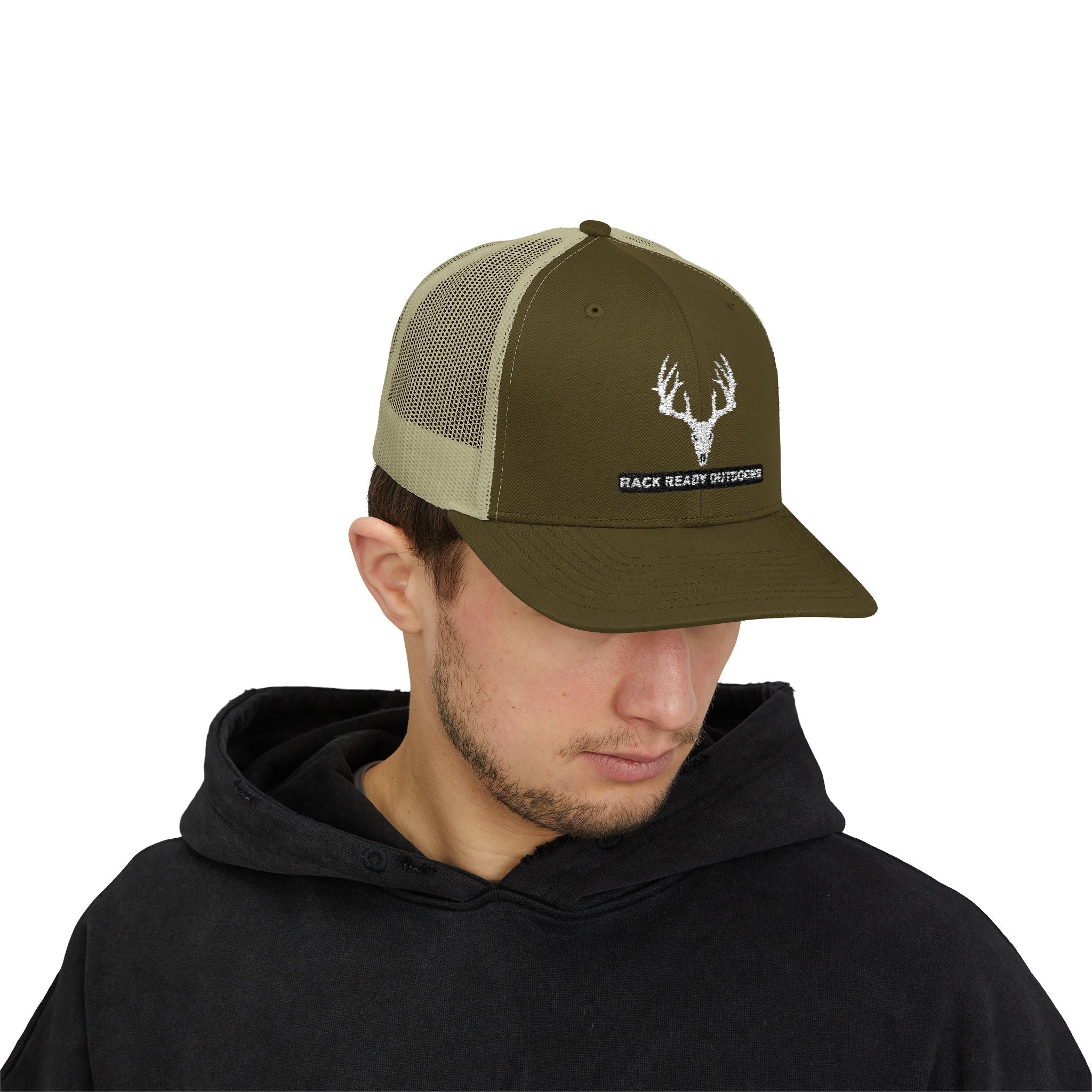Buck Skull Snapback Hat
