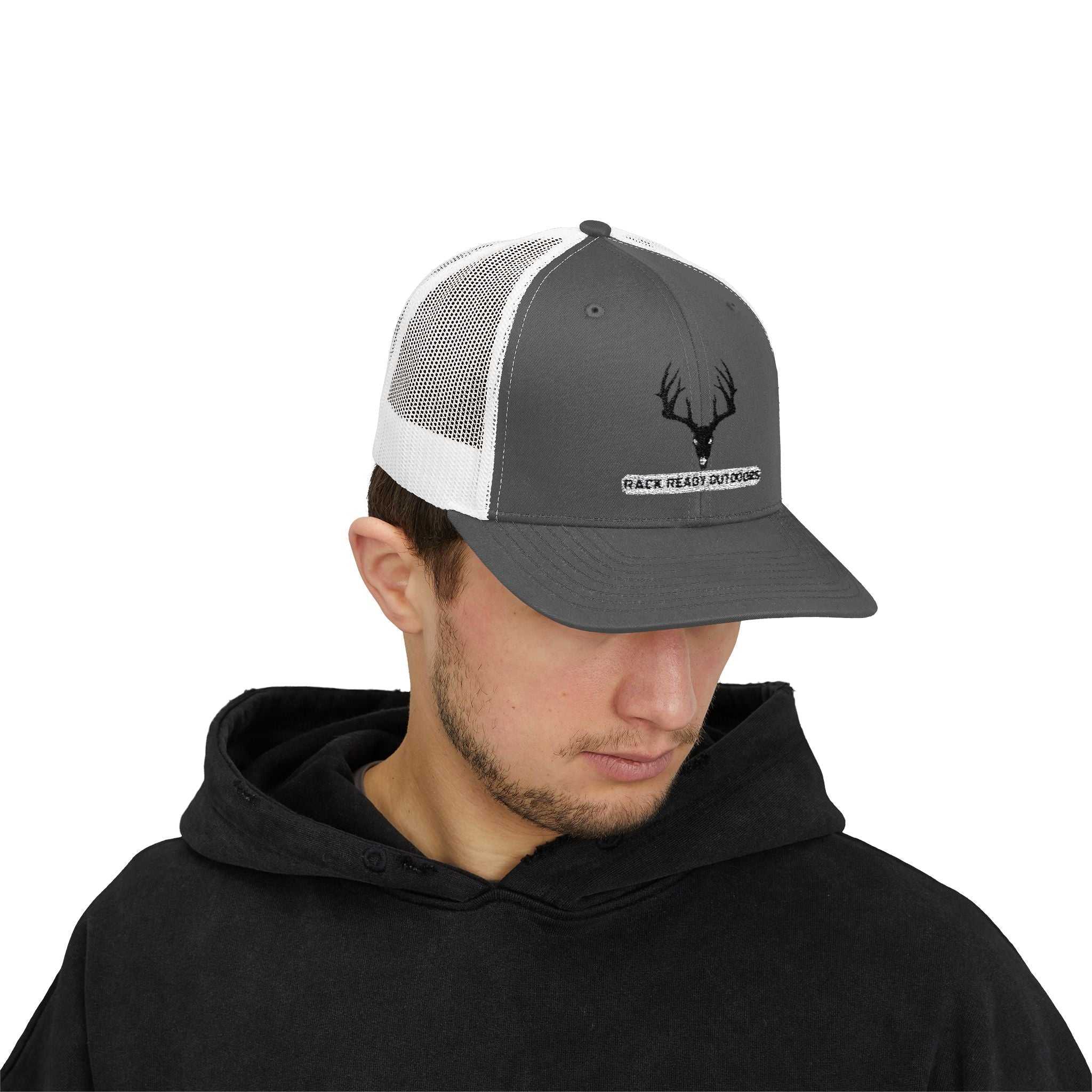 Buck Skull Snapback Hat