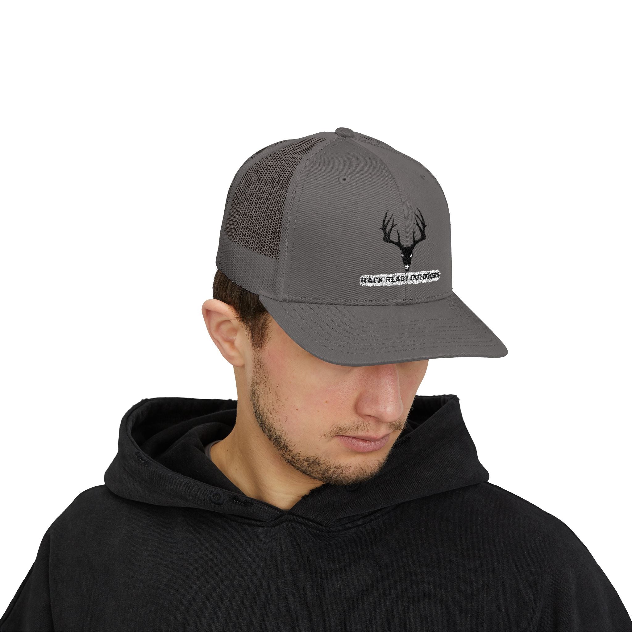 Buck Skull Snapback Hat