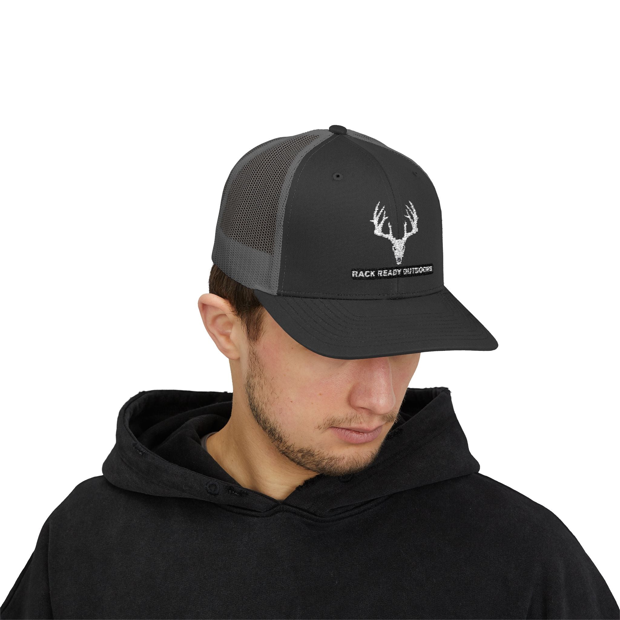 Buck Skull Snapback Hat