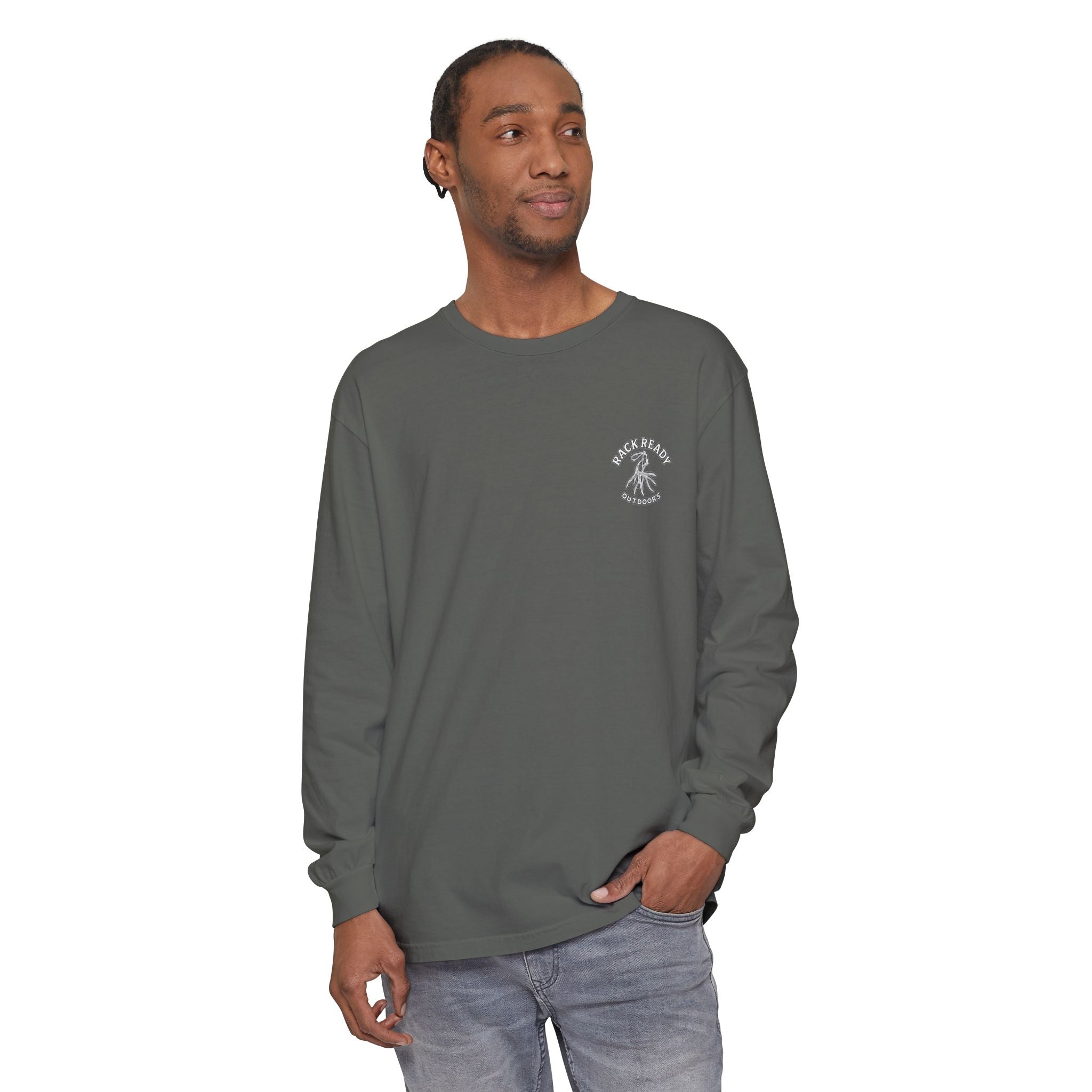 Rack Ready Outdoors Long Sleeve Logo Tee