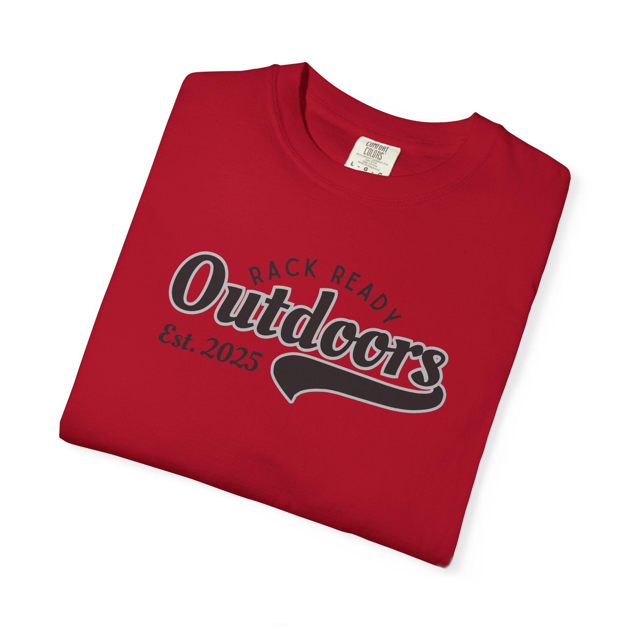 Rack Ready Outdoors Est. 2025 T-shirt