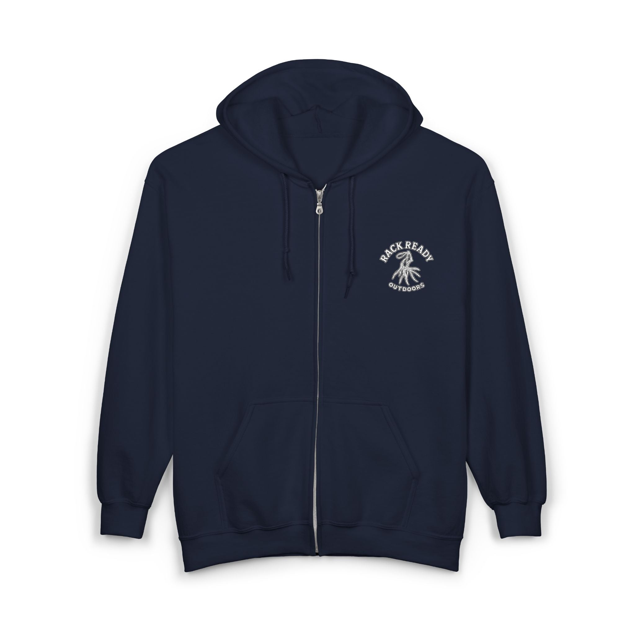 RRO Logo - Full Zip Hooded Sweatshirt