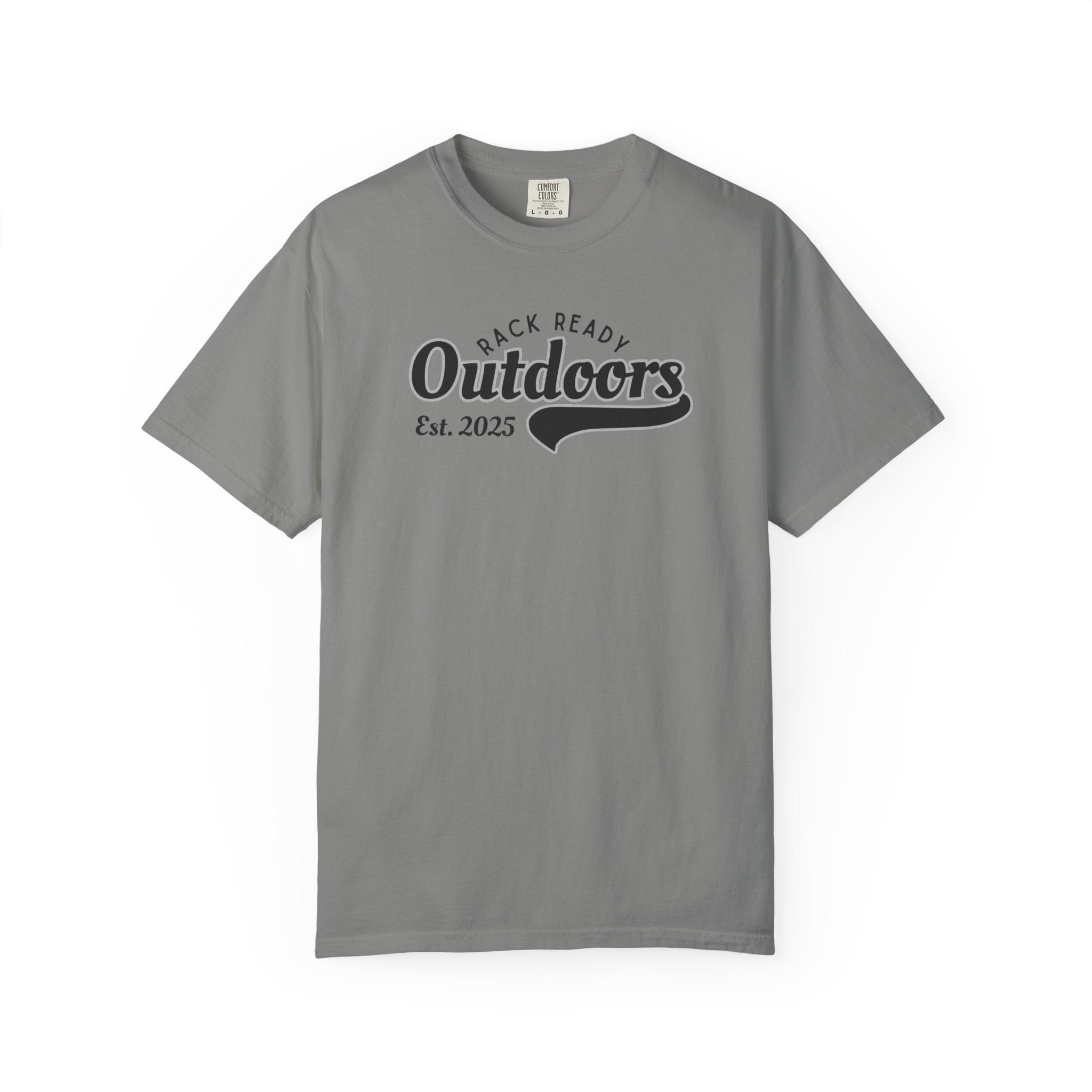 Rack Ready Outdoors Est. 2025 T-shirt