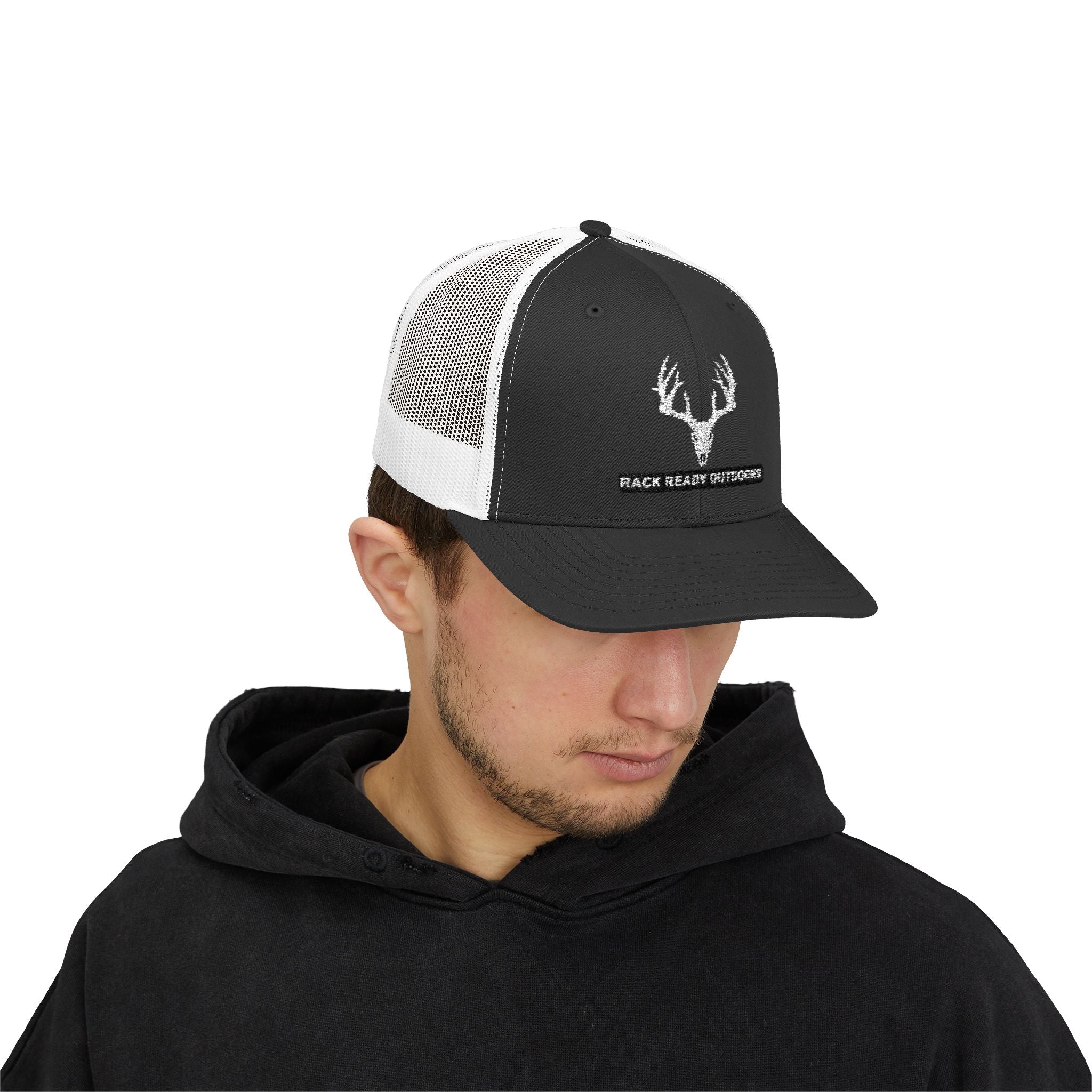 Buck Skull Snapback Hat