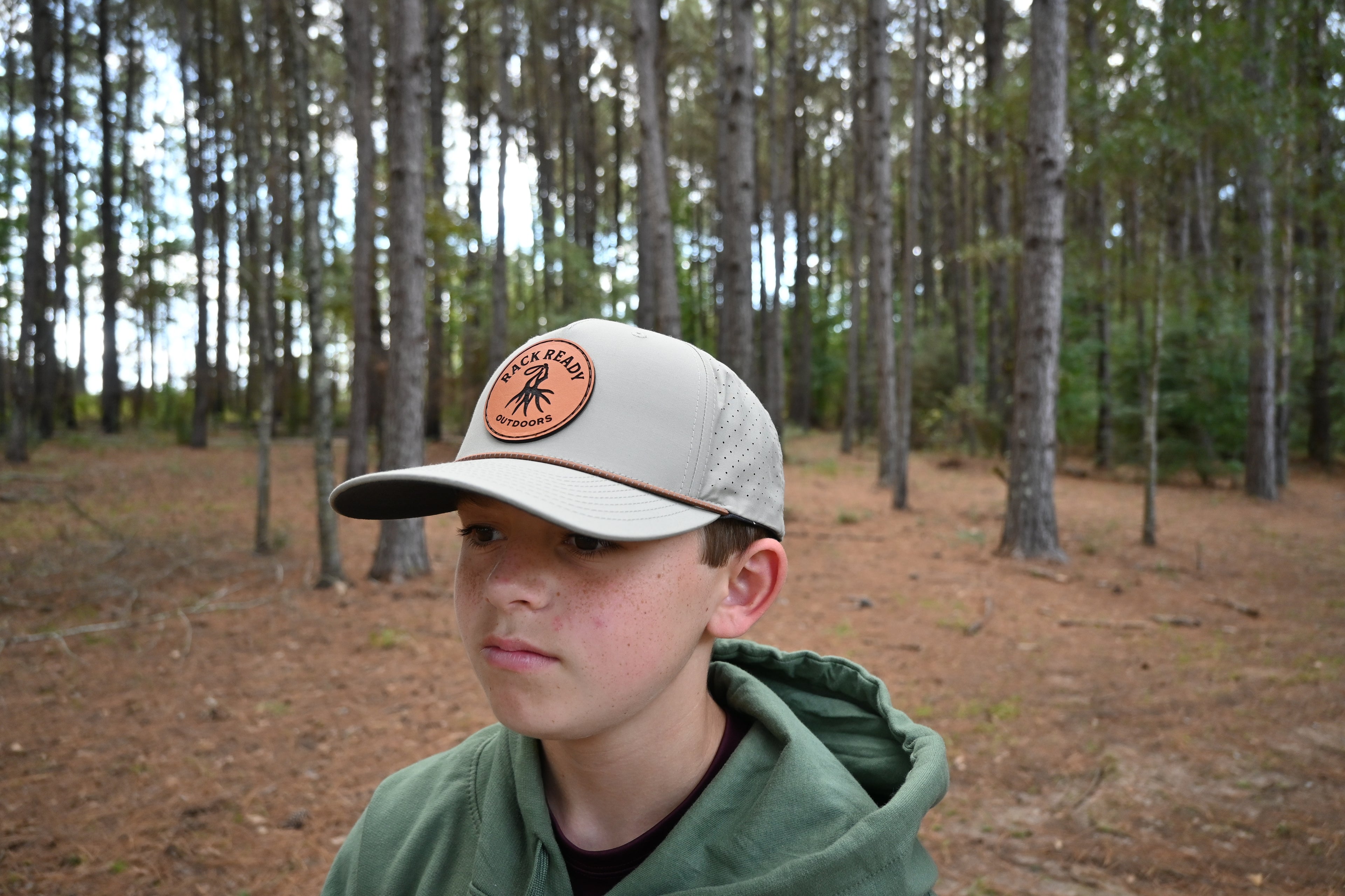 Leather patch Hat - Richardson 355-LP