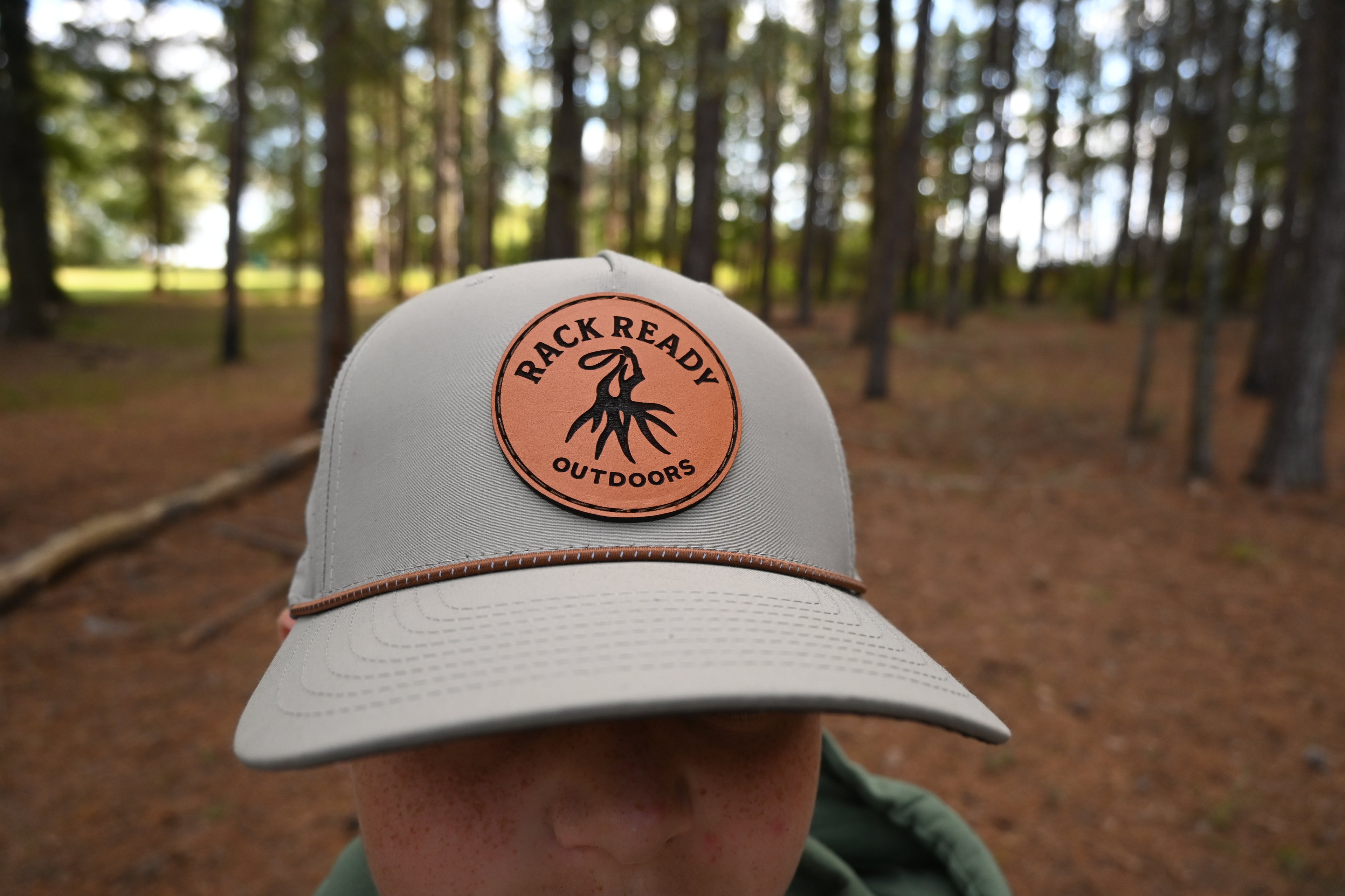 Leather patch Hat - Richardson 355-LP